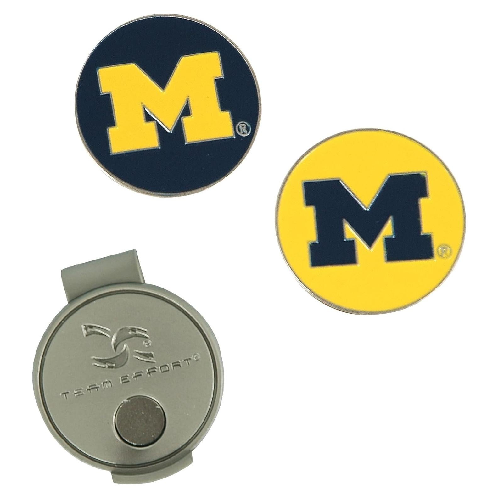 Clip Magnético para Sombrero Team Effort NCAA Michigan