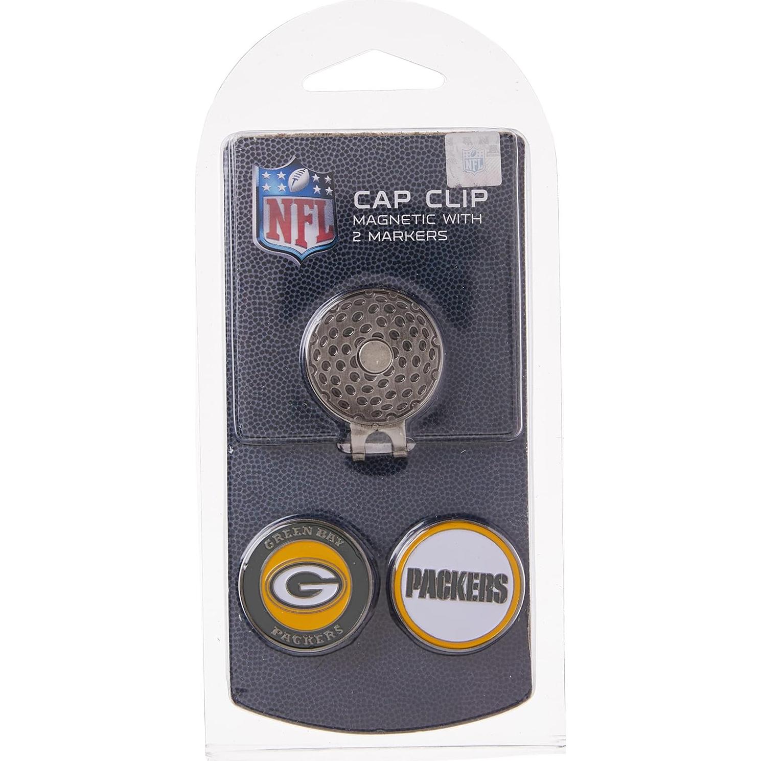 Clip de Gorra Team Golf NFL con 2 Marcadores Magnéticos
