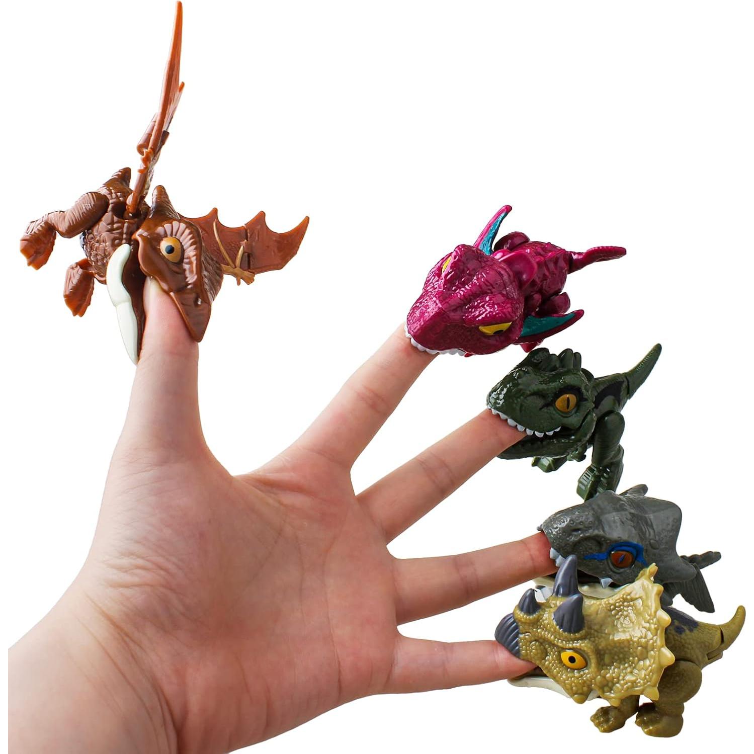 Figuras de Dinosaurios DR DINGUS - Paquete de 6 - Juguetes