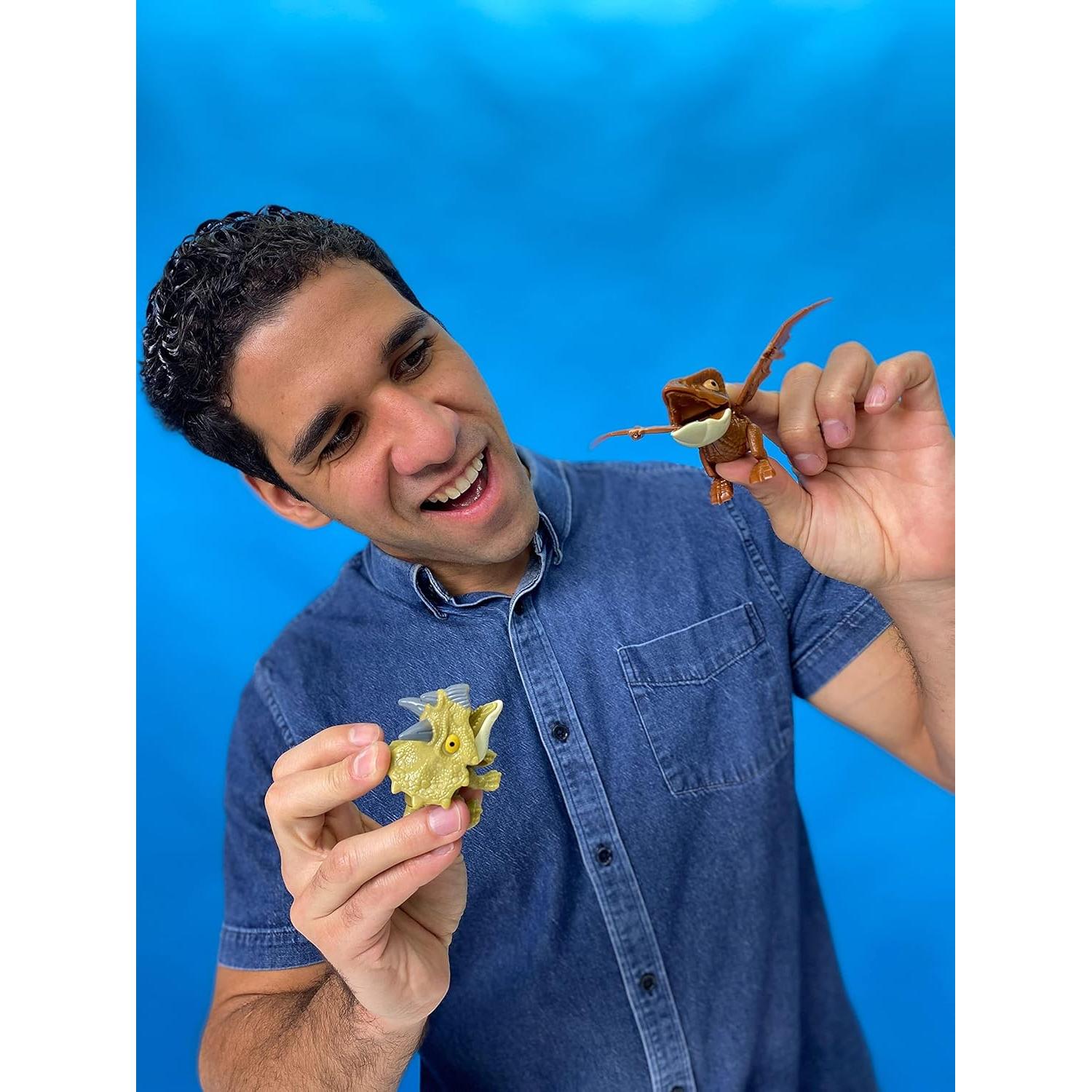 Figuras de Dinosaurios DR DINGUS - Paquete de 6 - Juguetes