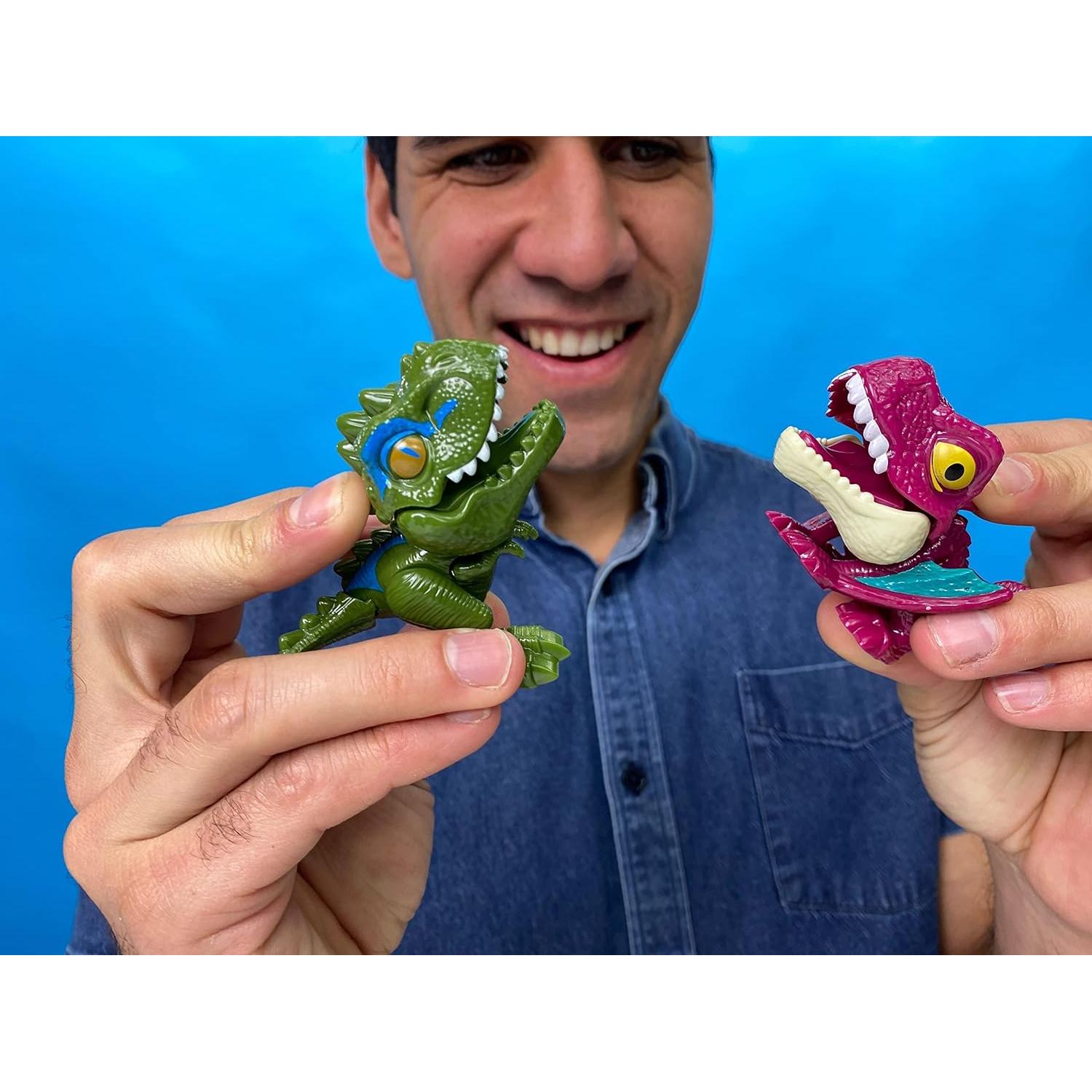 Figuras de Dinosaurios DR DINGUS - Paquete de 6 - Juguetes