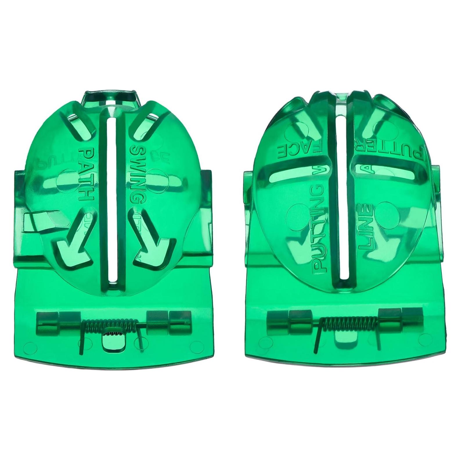 Paquete de 2 Marcadores de Bolas de Golf Outus Verde