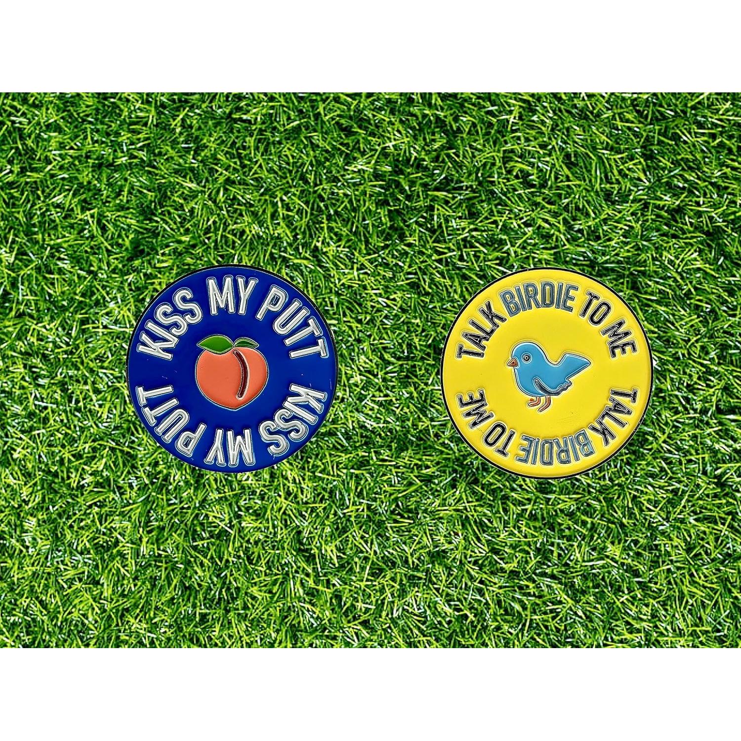 Set de Marcadores de Bola de Golf Koku Sports con Clip para Sombrero