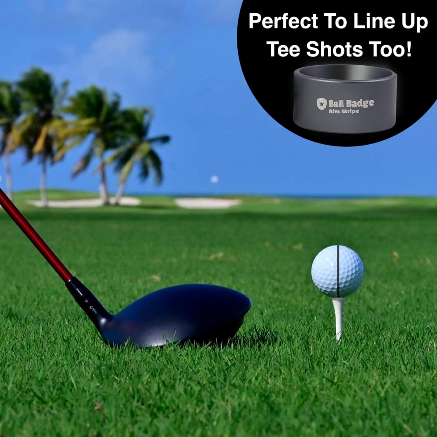 Kit de Marcador de Pelota de Golf HODL 21 Aim Stripe 360°