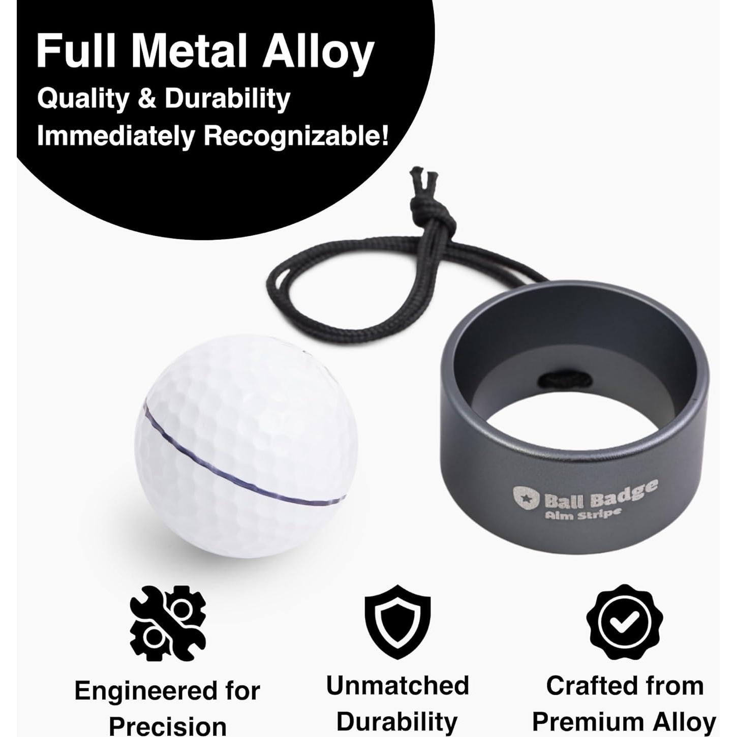 Kit de Marcador de Pelota de Golf HODL 21 Aim Stripe 360°