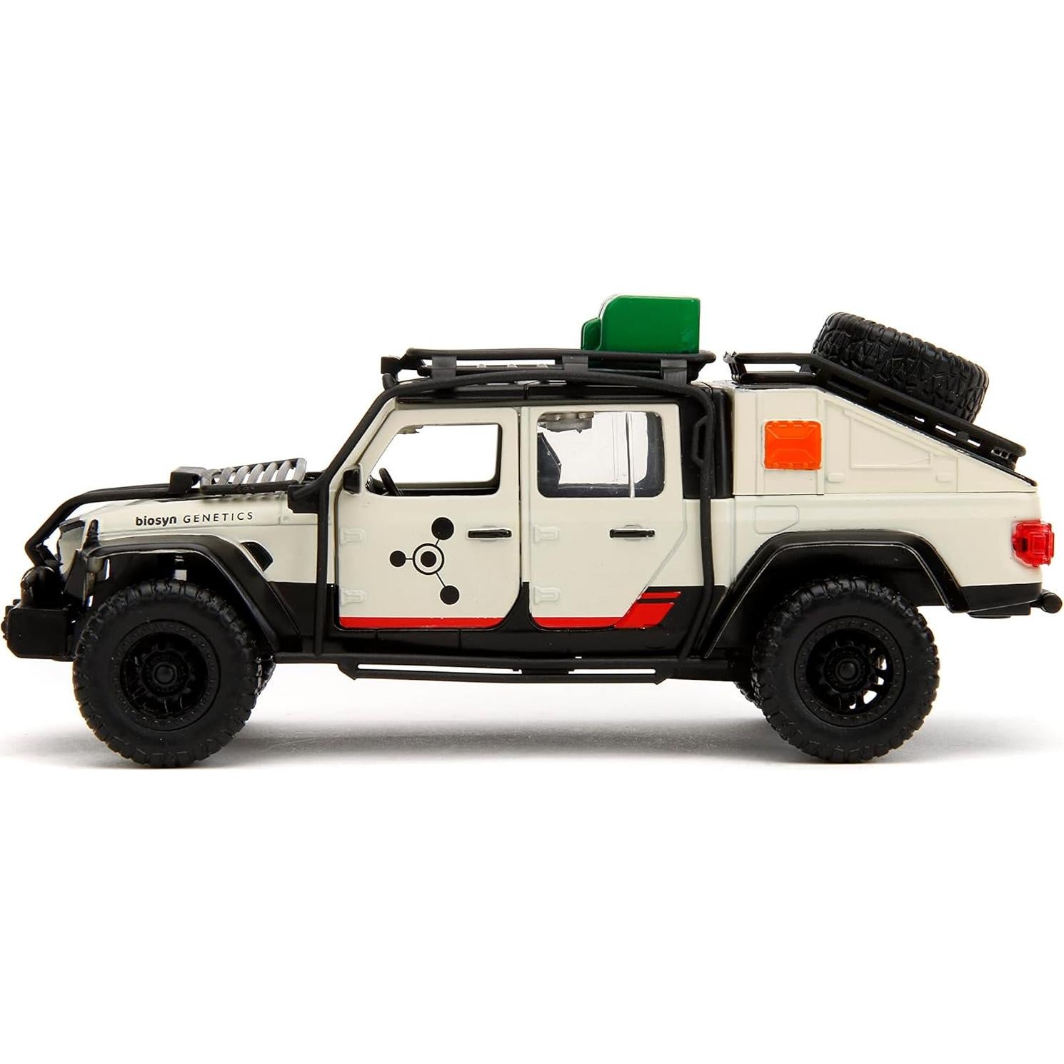 Jeep Gladiator 2020 Jada Toys 1:32 Metal Fundido Jurassic World