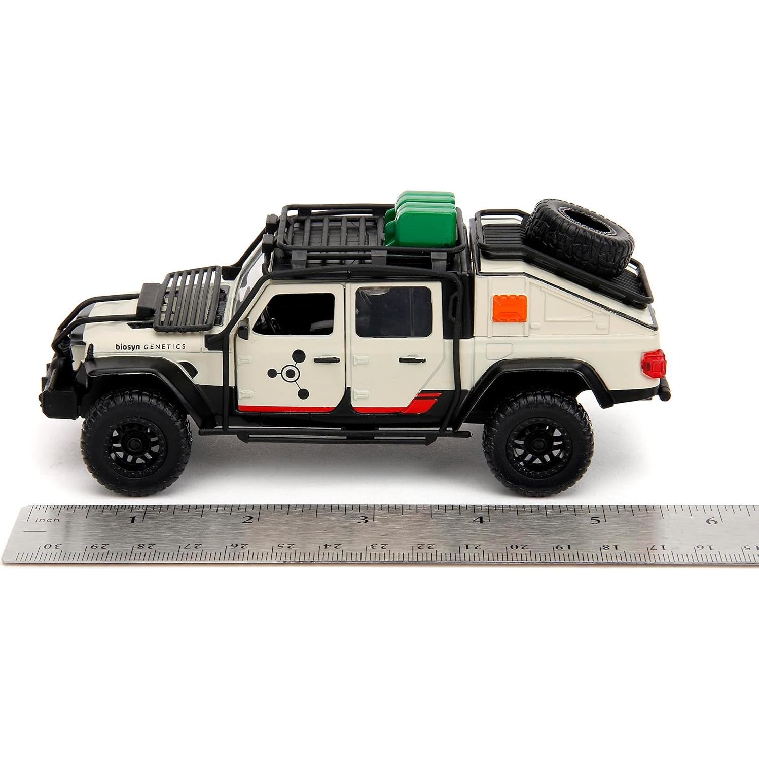 Jeep Gladiator 2020 Jada Toys 1:32 Metal Fundido Jurassic World