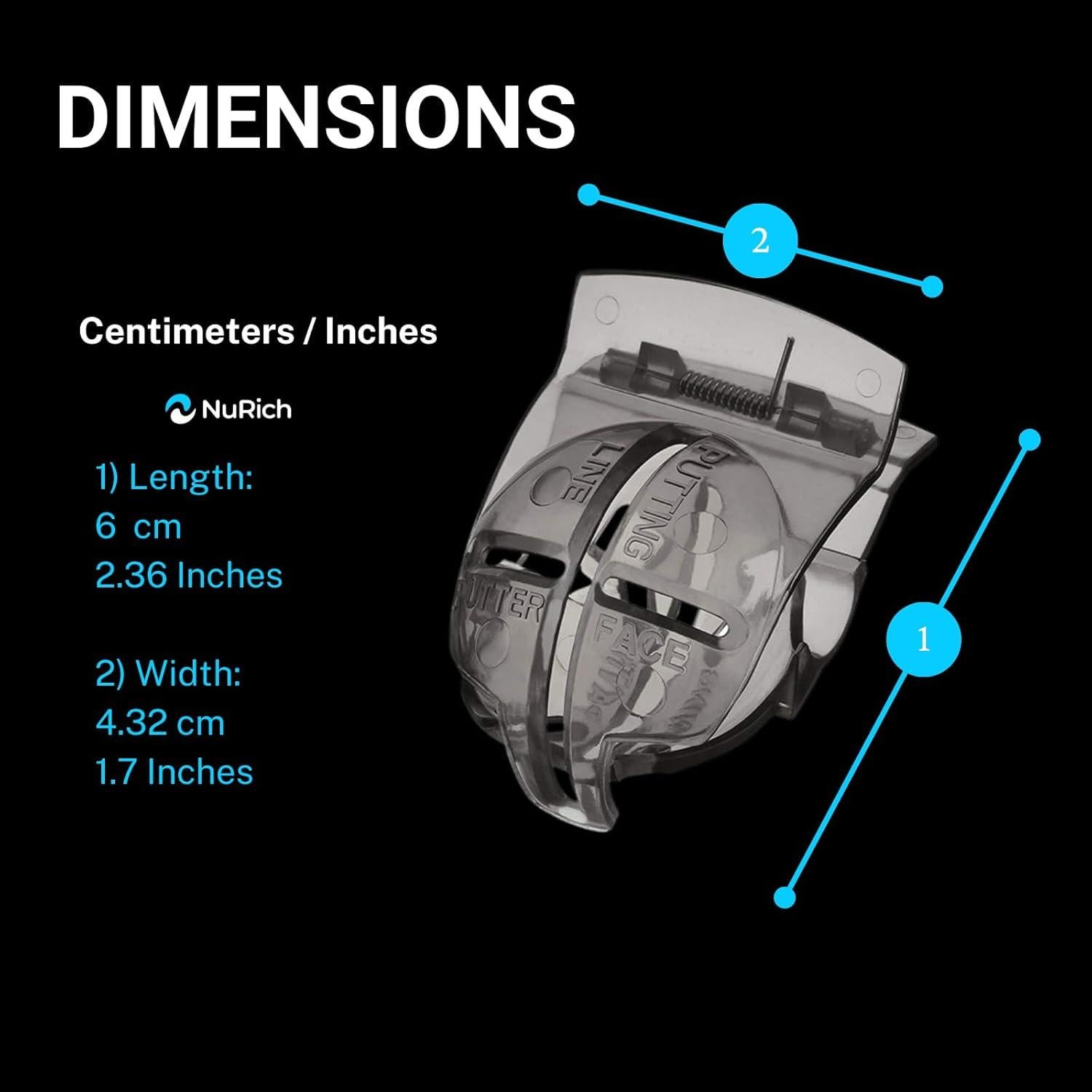 Herramienta de Marcado de Pelotas de Golf NuRich - Paquete de 2