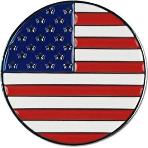 Lote de 10 marcadores de golf PINMEI - Hierro con esmalte suave