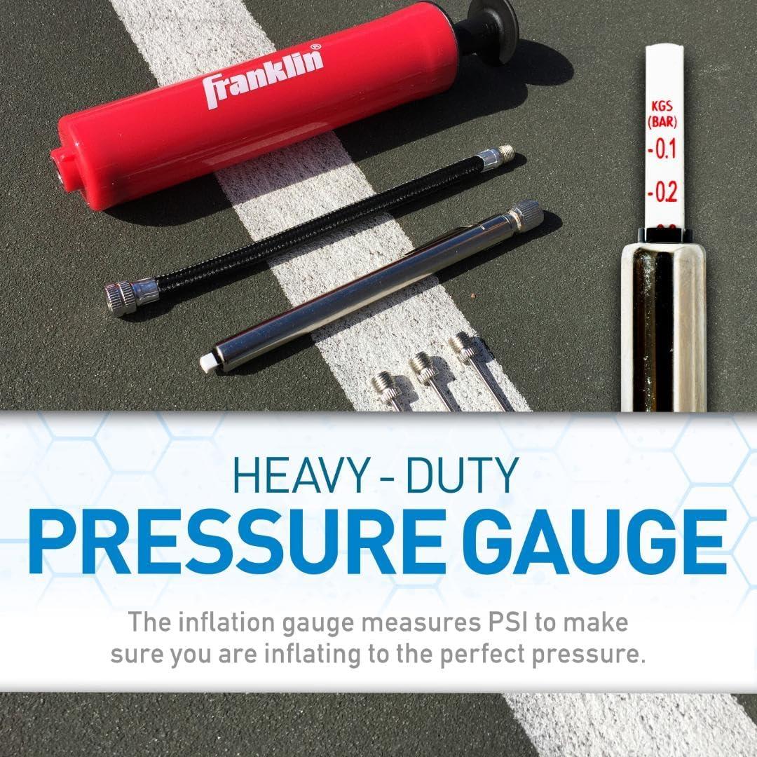 Kit de Bomba de Balón Franklin Sports con Manómetro y Agujas