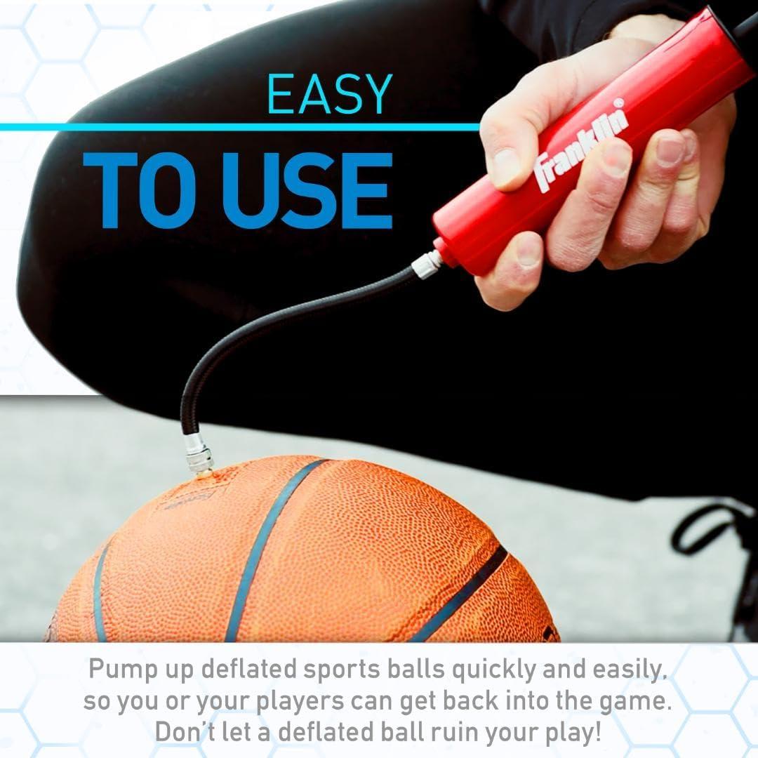 Kit de Bomba de Balón Franklin Sports con Manómetro y Agujas