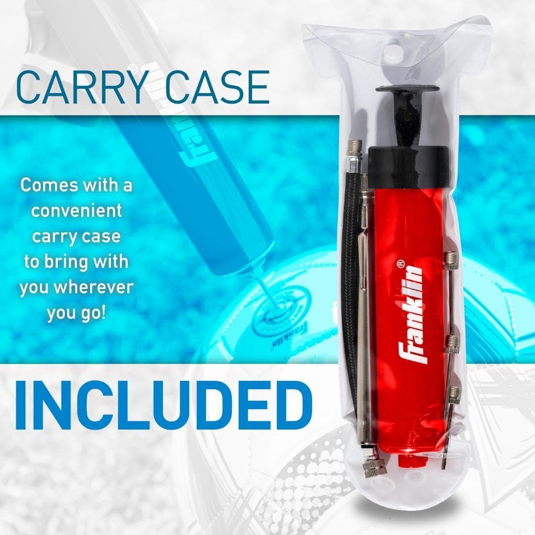 Kit de Bomba de Balón Franklin Sports con Manómetro y Agujas
