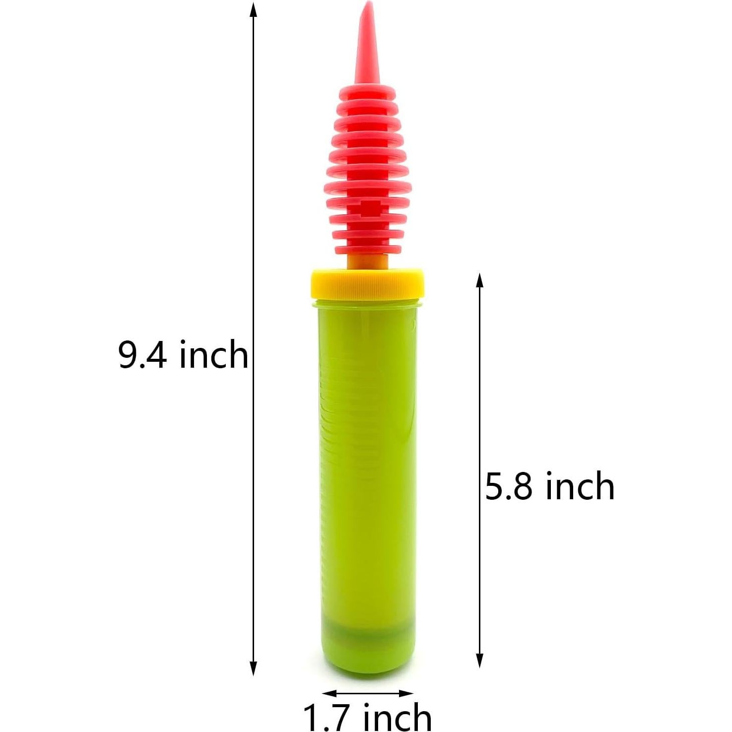 Bomba de aire manual BIDEX BP24 de acción dual verde