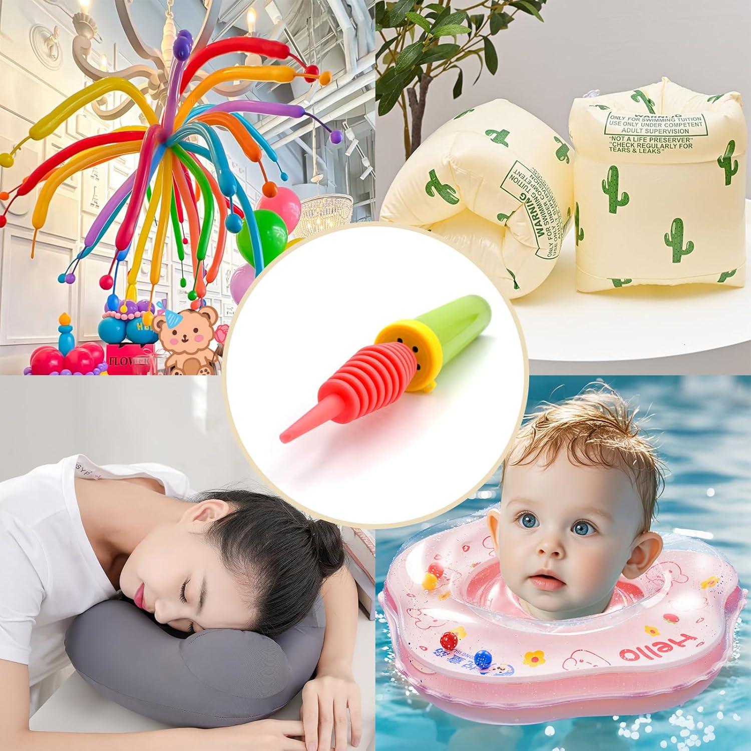 Bomba de aire manual BIDEX BP24 de acción dual verde