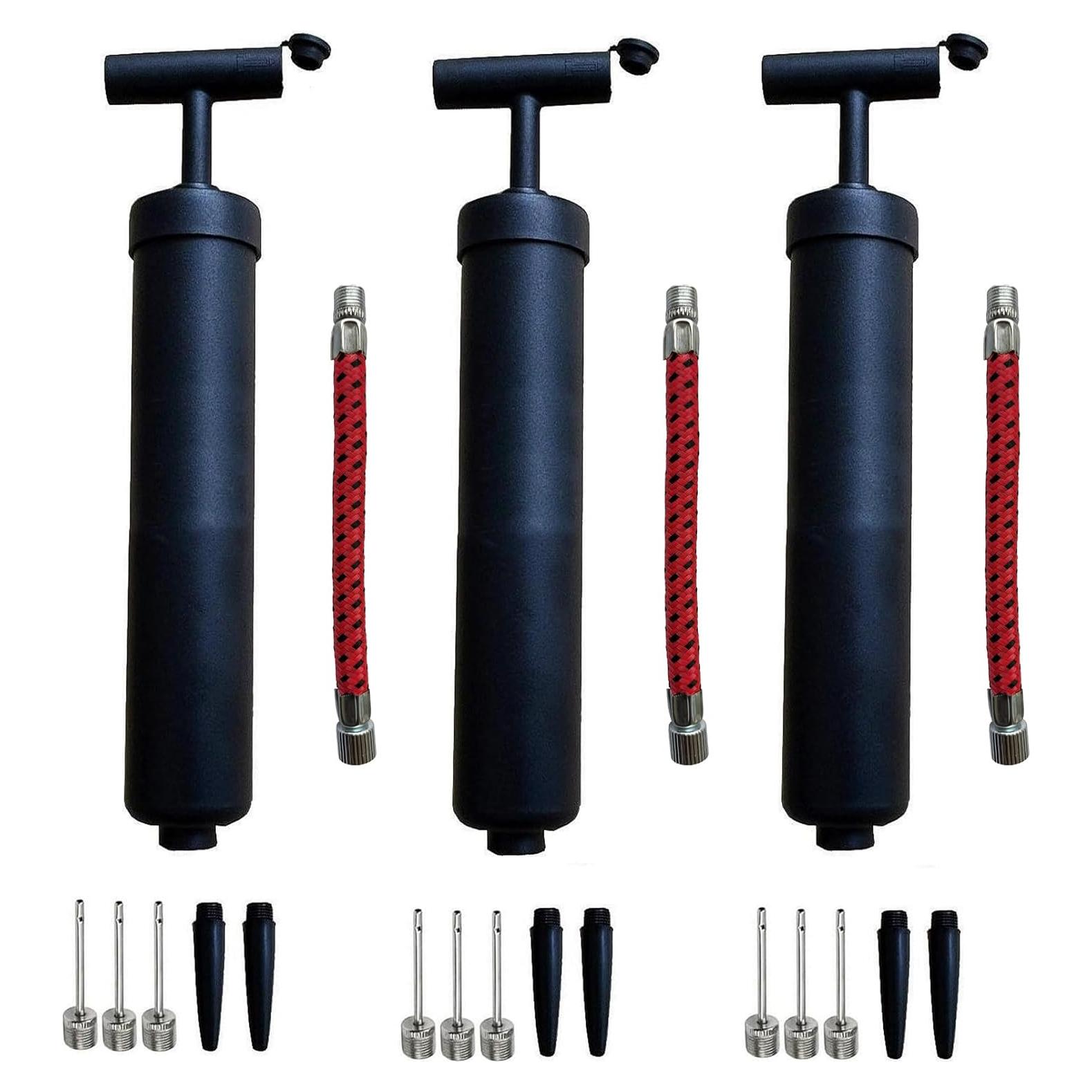 Kit de Bomba de Aire AppleRound - 3 Piezas con Manguera y Boquillas