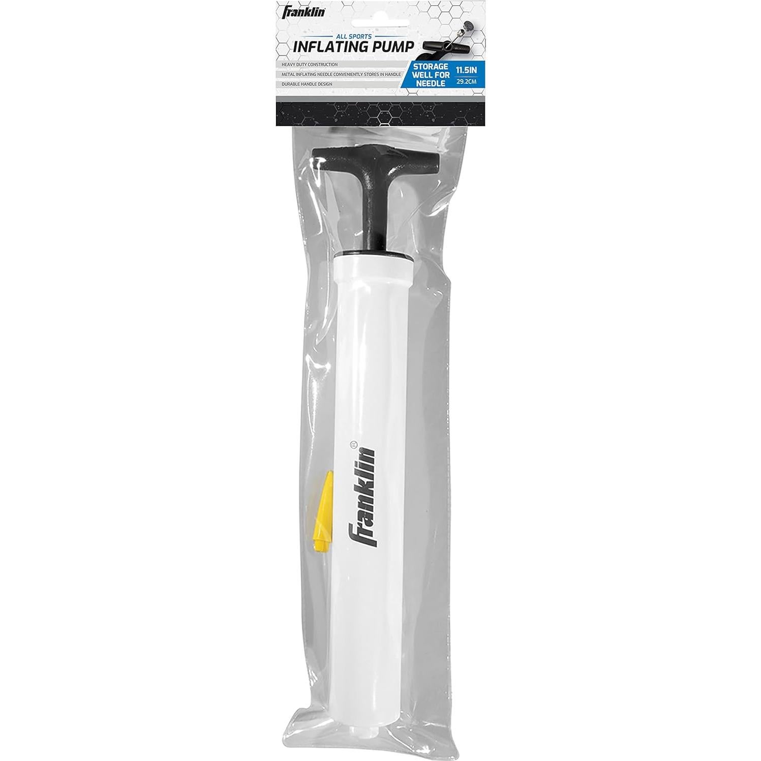 Bomba de Aire Manual Franklin Sports para Balones Deportivos - 29.21 cm