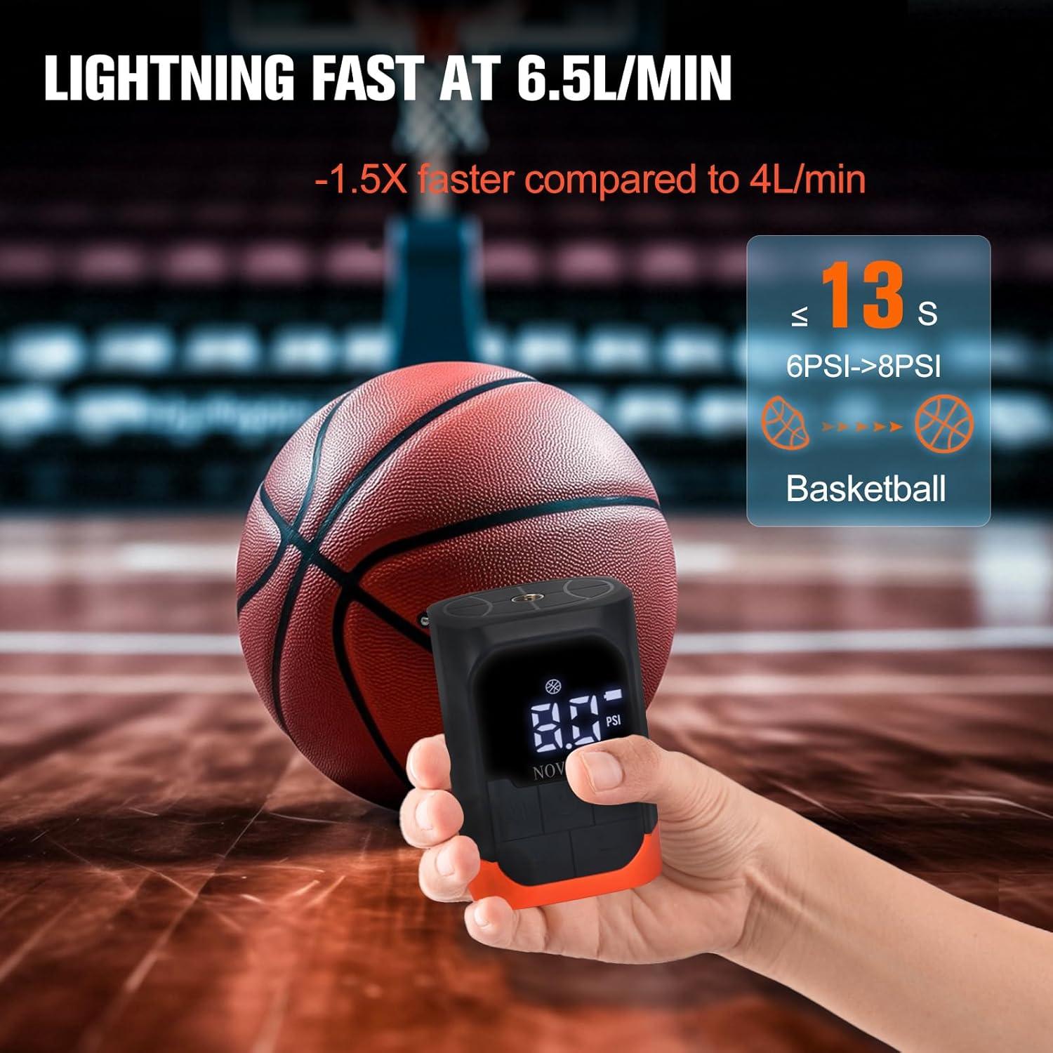 Bomba de Pelotas Eléctrica NOVKIT SP-AP-105 6.5 L/min