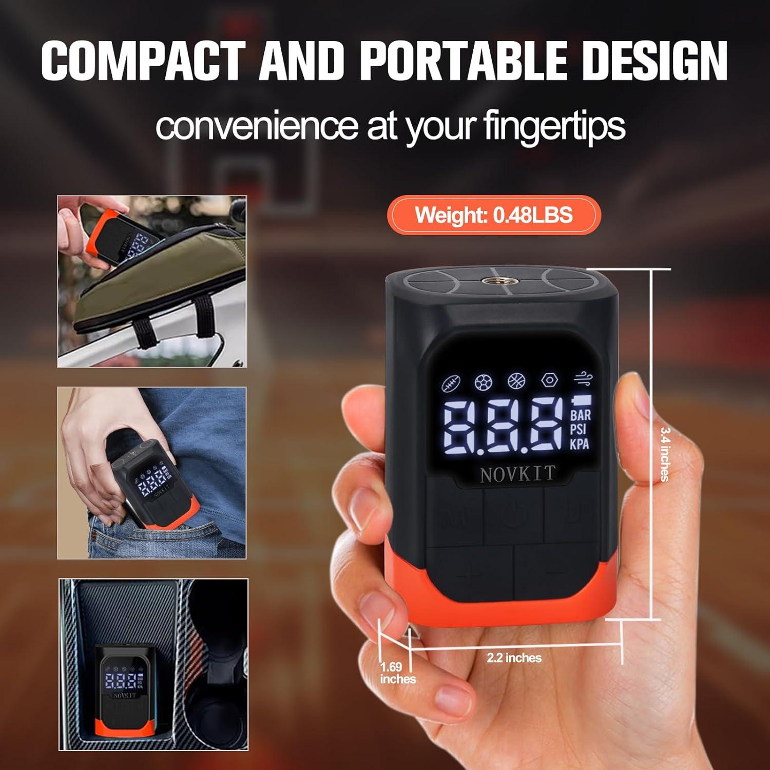 Bomba de Pelotas Eléctrica NOVKIT SP-AP-105 6.5 L/min