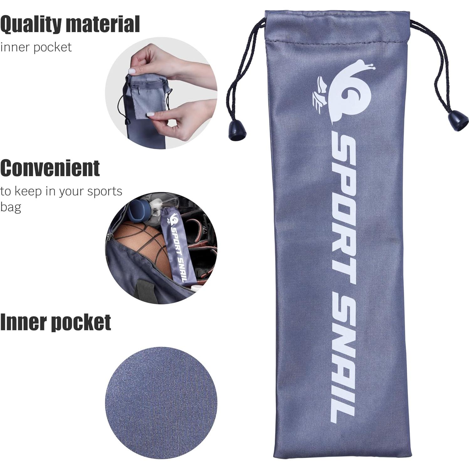 Bomba de Pelotas Sport Snail - Inflador Manual Compacto