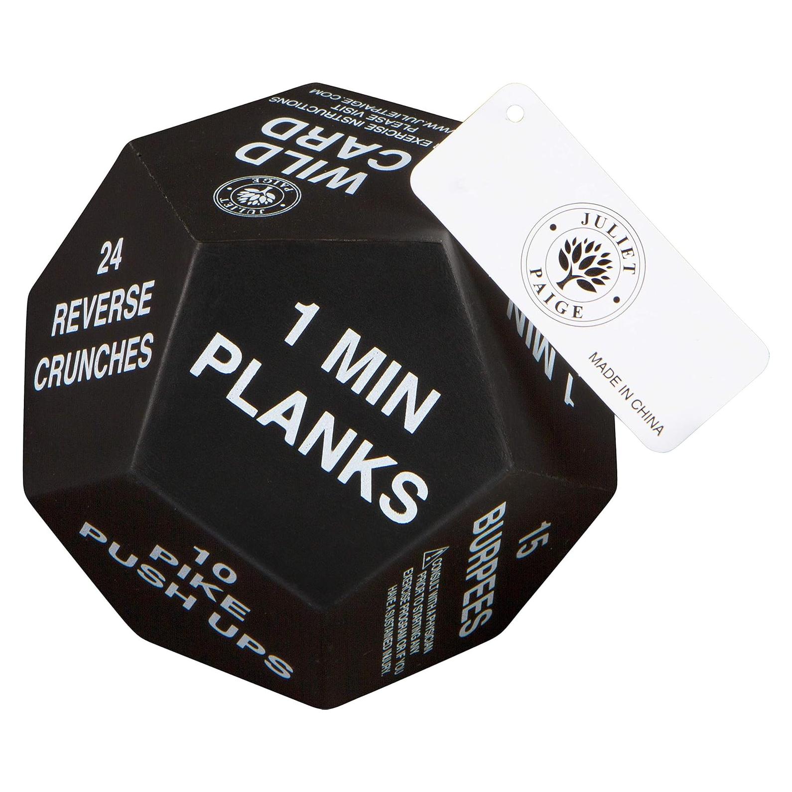 Dados de Ejercicio Juliet Paige - 10.16 cm, 12 Caras, Fitness