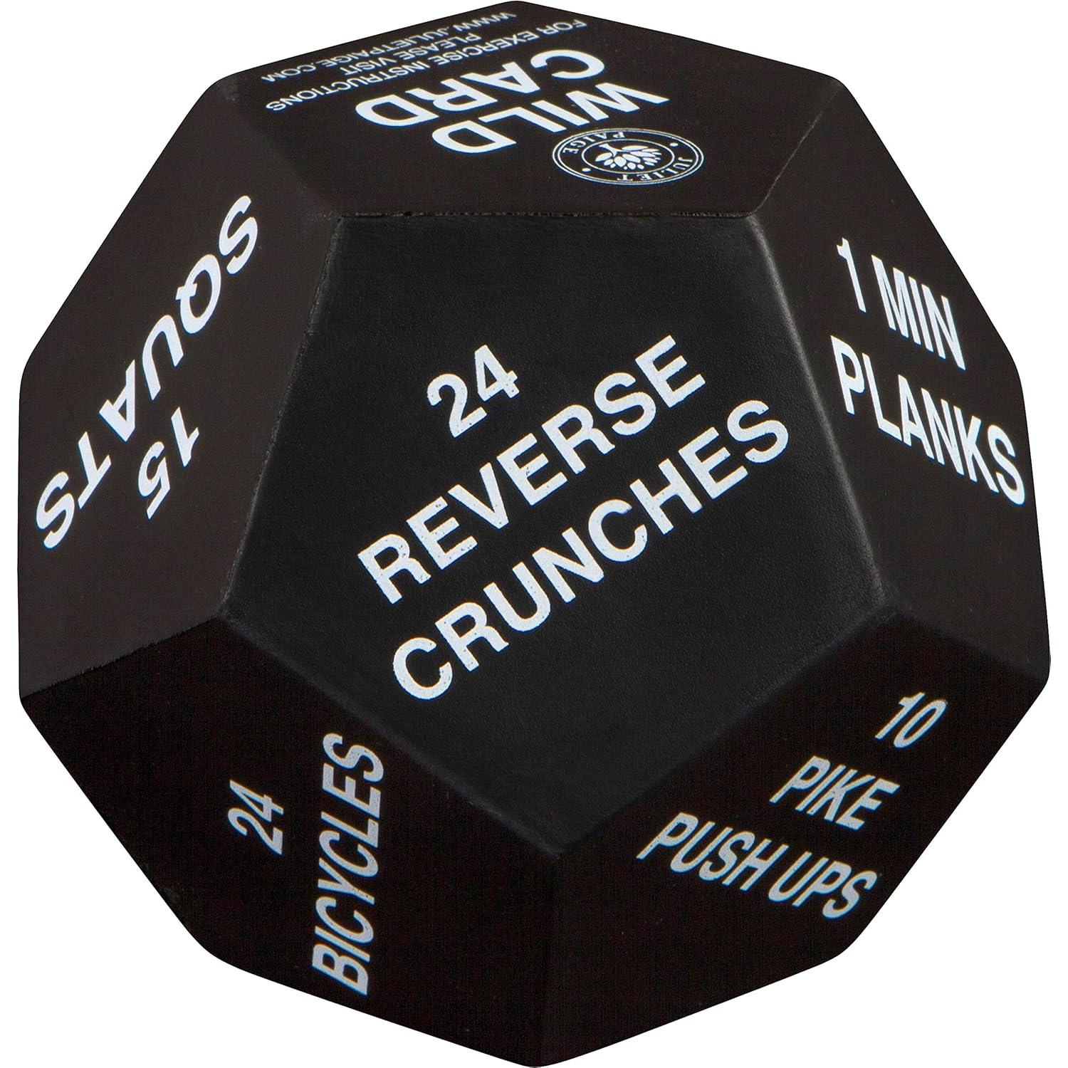 Dados de Ejercicio Juliet Paige - 10.16 cm, 12 Caras, Fitness