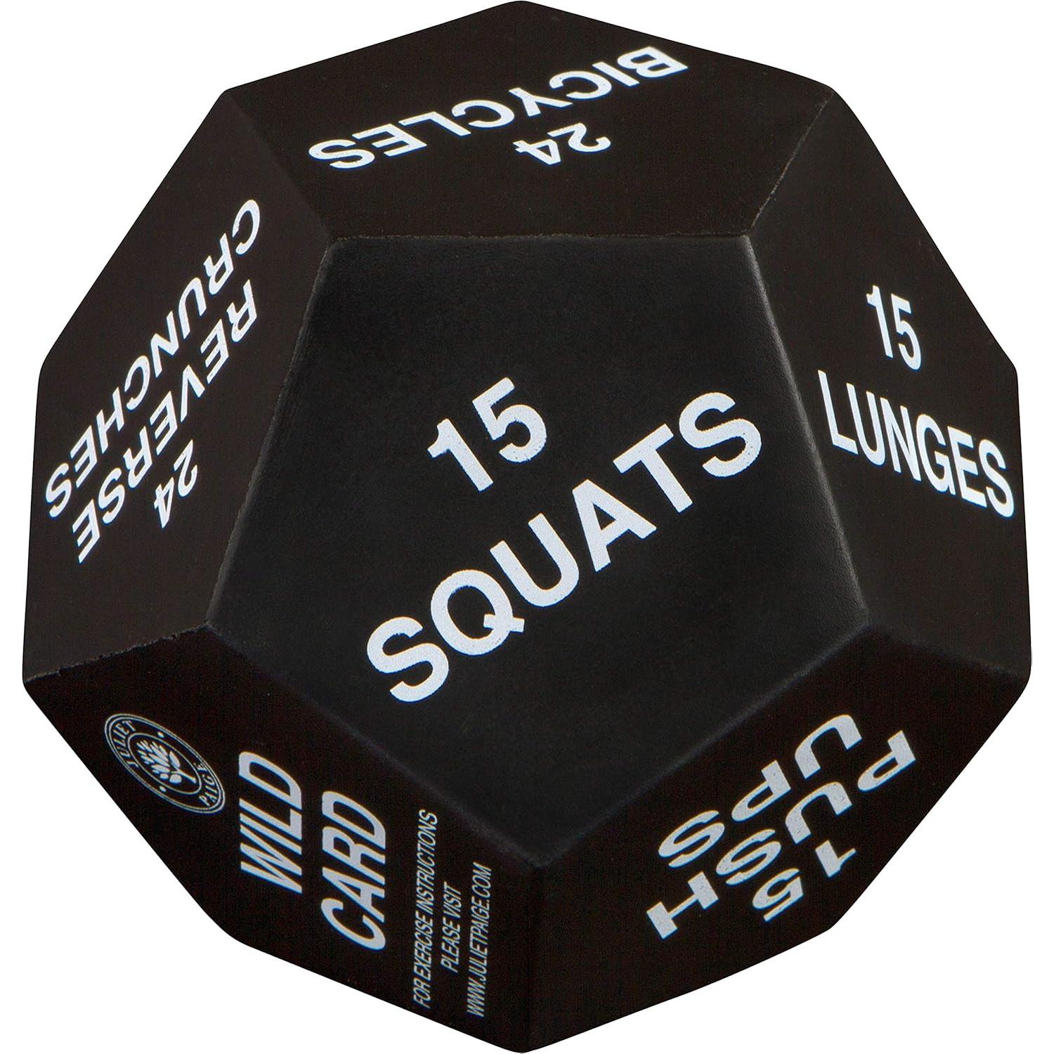 Dados de Ejercicio Juliet Paige - 10.16 cm, 12 Caras, Fitness