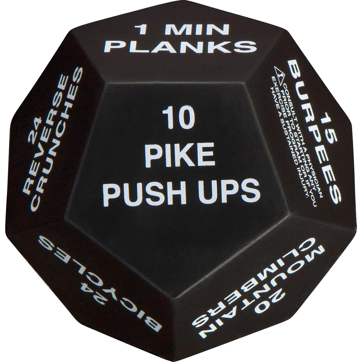 Dados de Ejercicio Juliet Paige - 10.16 cm, 12 Caras, Fitness