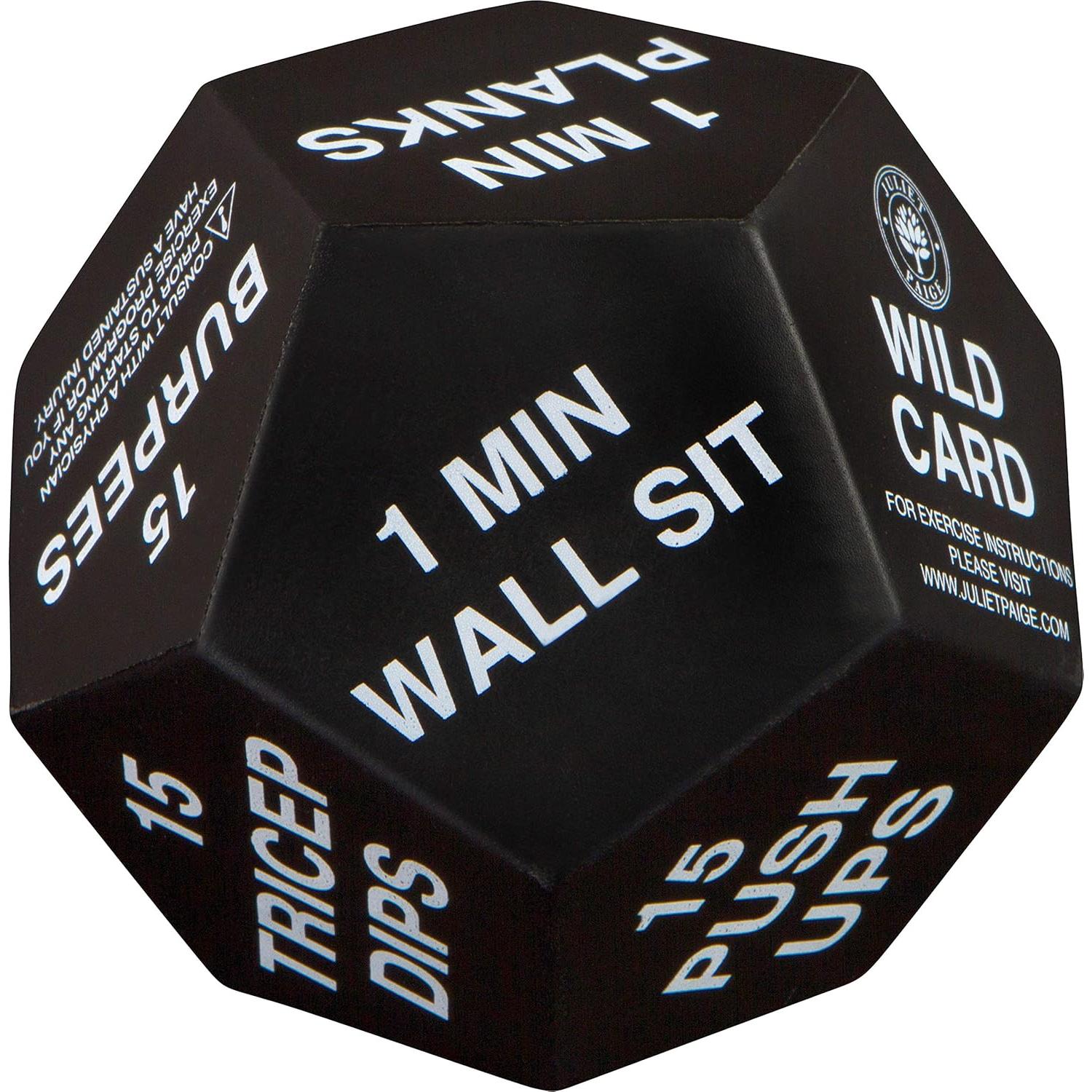 Dados de Ejercicio Juliet Paige - 10.16 cm, 12 Caras, Fitness