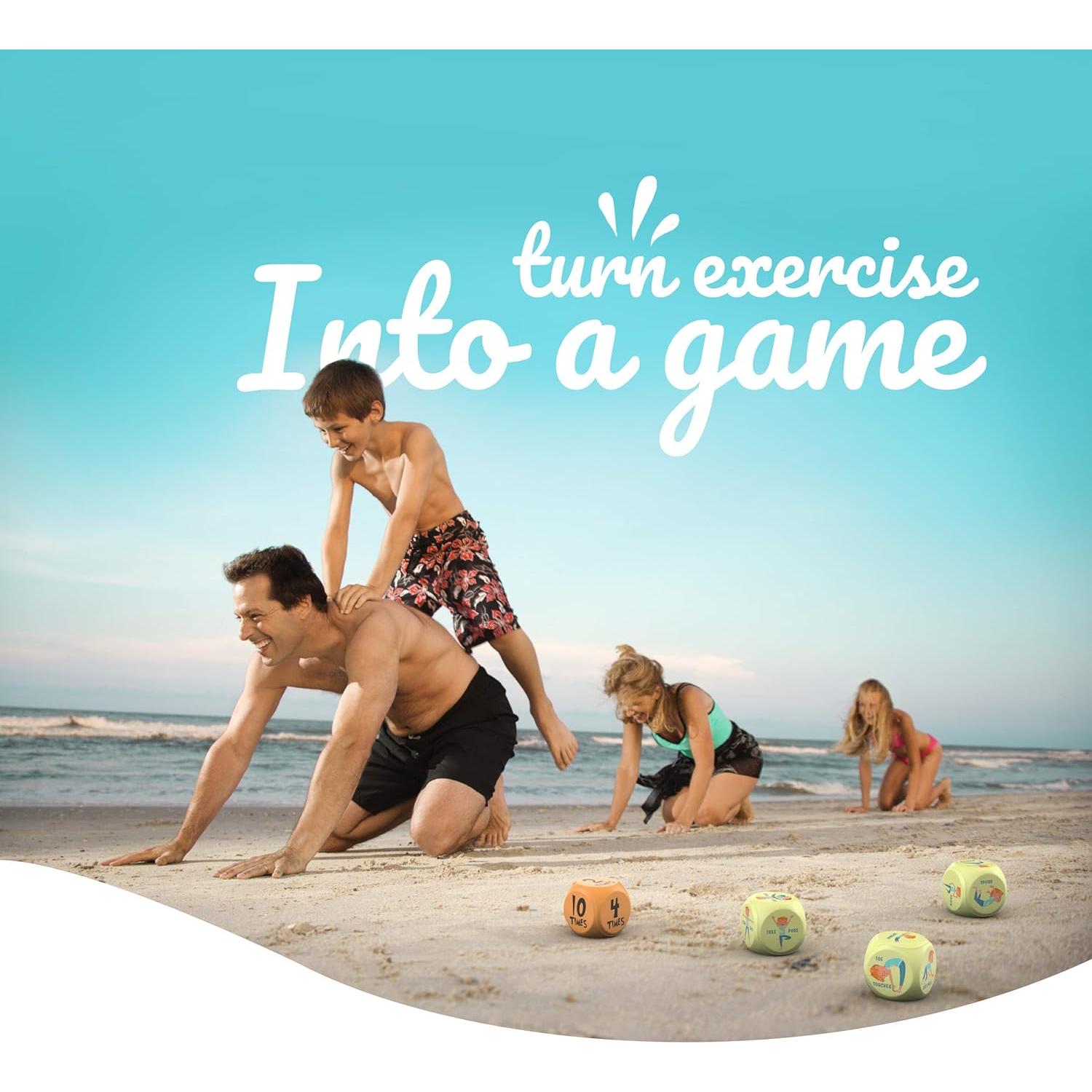 Dados de Ejercicio Skywin para Niños - Fitness Divertido 6 Caras