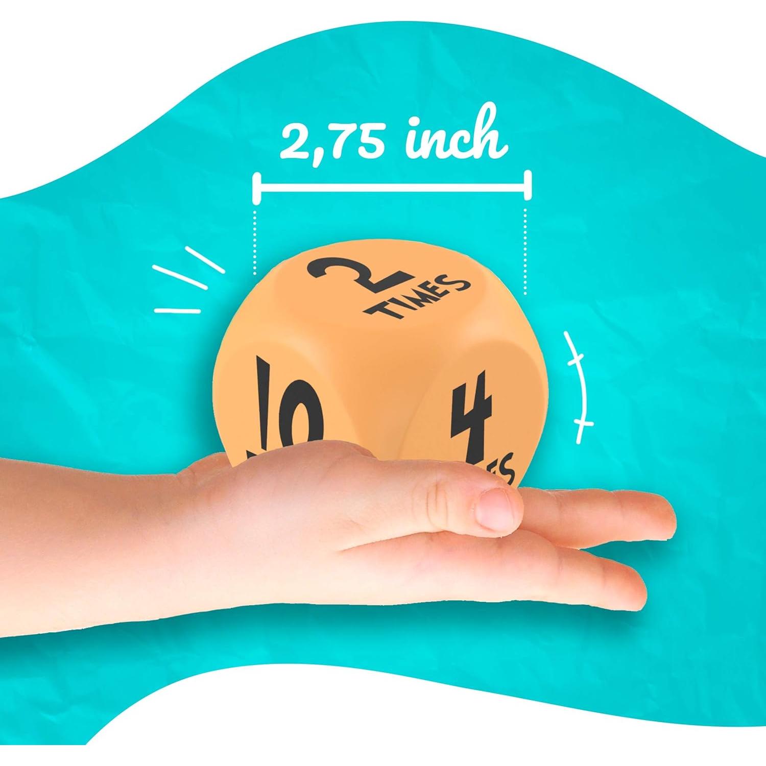 Dados de Ejercicio Skywin para Niños - Fitness Divertido 6 Caras