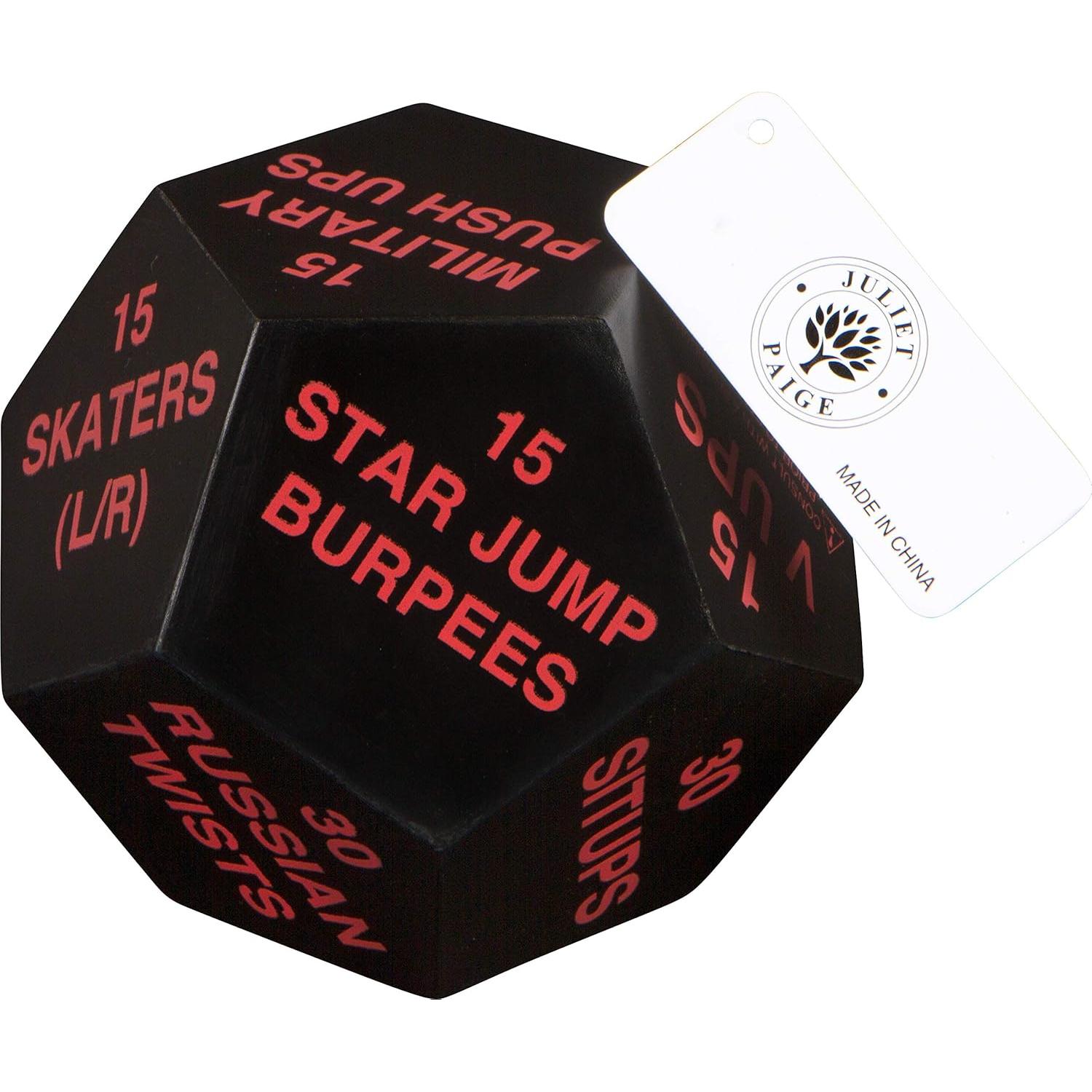 Dados de Ejercicio Juliet Paige - Set de 3 para Fitness en Casa