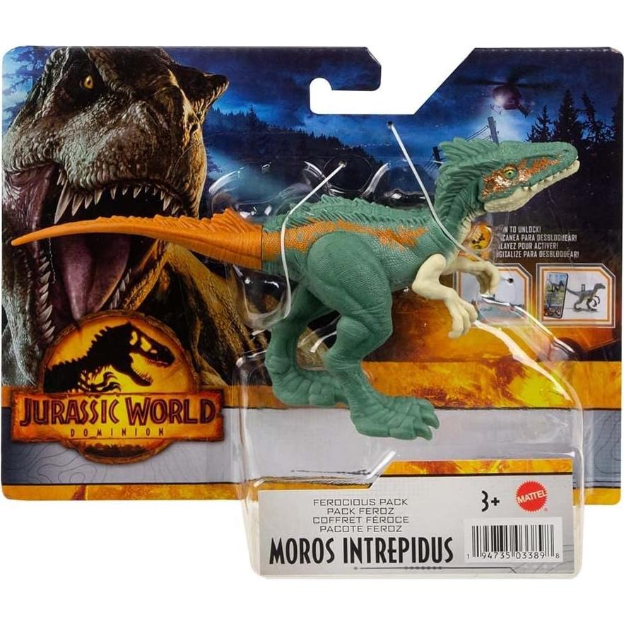Jurassic World Dominion Mattel Paquete Feroces Moros 17,78 cm