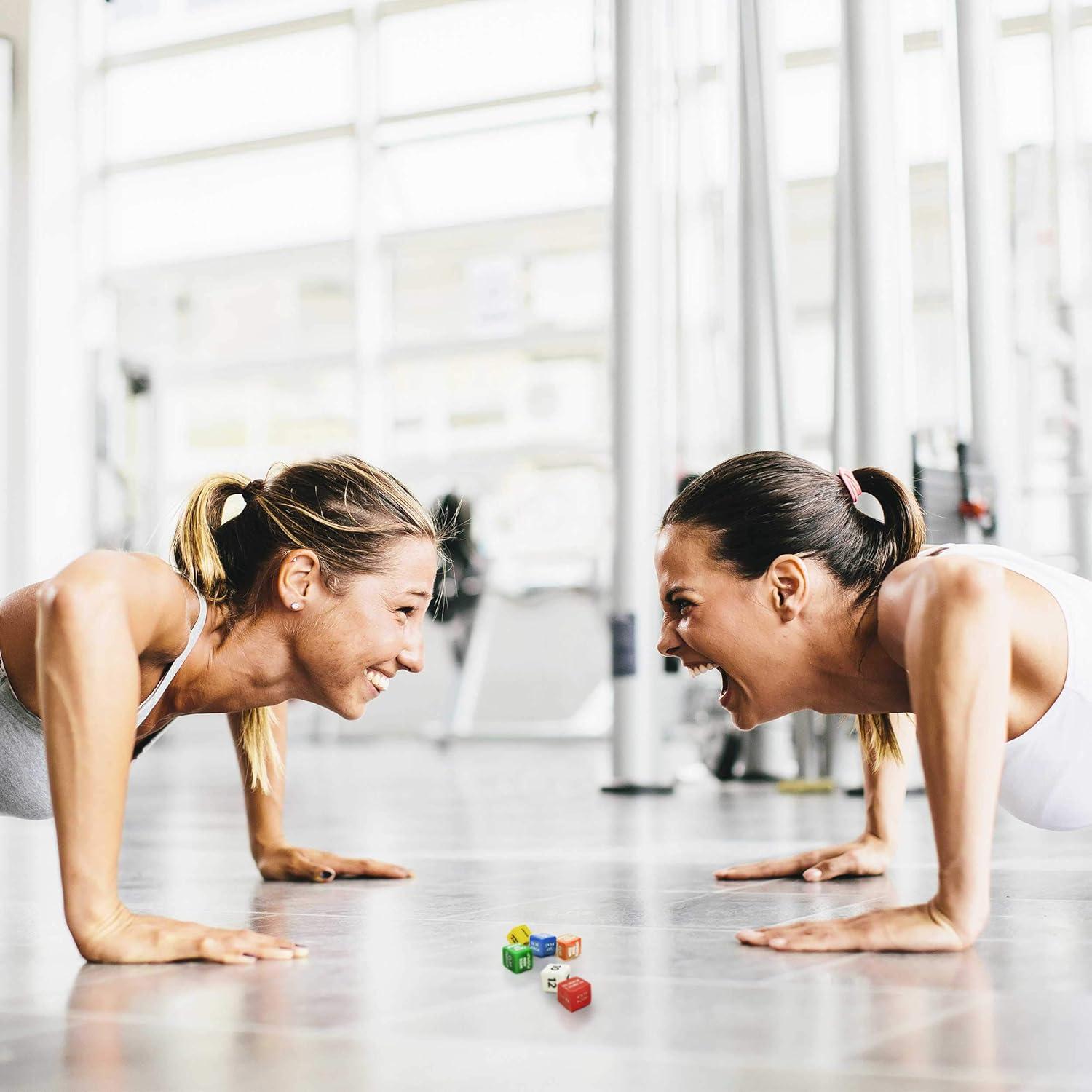 Dados de Fitness Quick Sweat Stack 52 - Ejercicio Sin Equipamiento