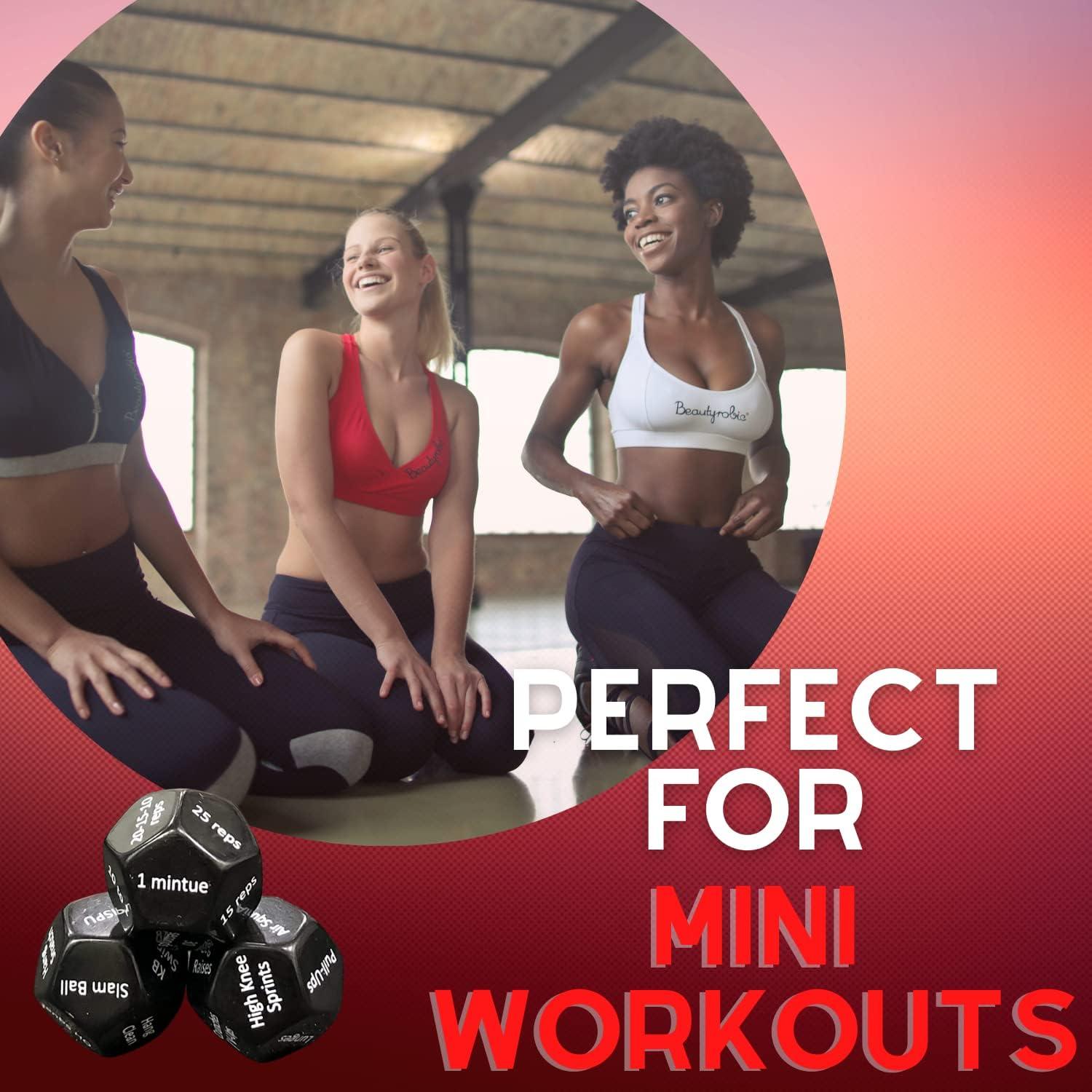 Dados de Ejercicio Rubberbanditz - Set de 3 para Fitness