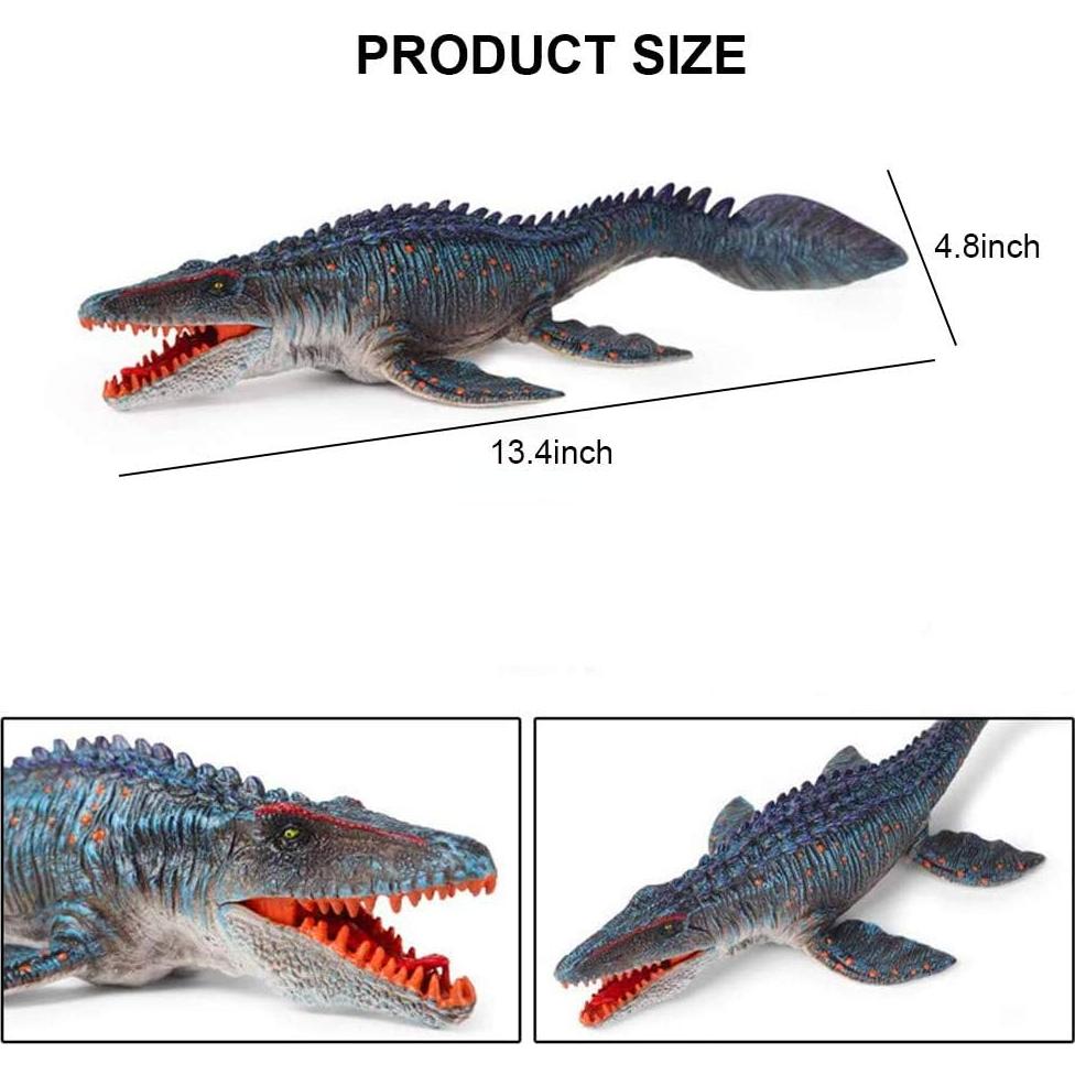 Figura de Dinosaurio Mosasaurus SIENON 34 cm Juguete Educativo