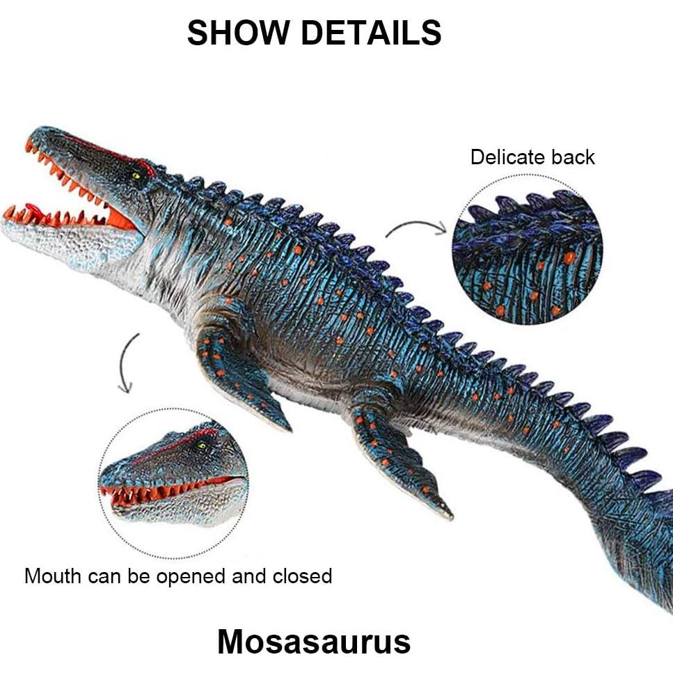 Figura de Dinosaurio Mosasaurus SIENON 34 cm Juguete Educativo