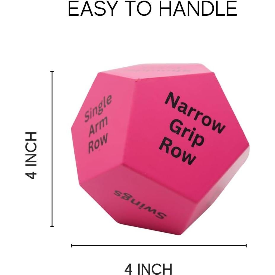 Set de 3 Dados de Fitness para Adultos Mayores - Recupera Tu Forma