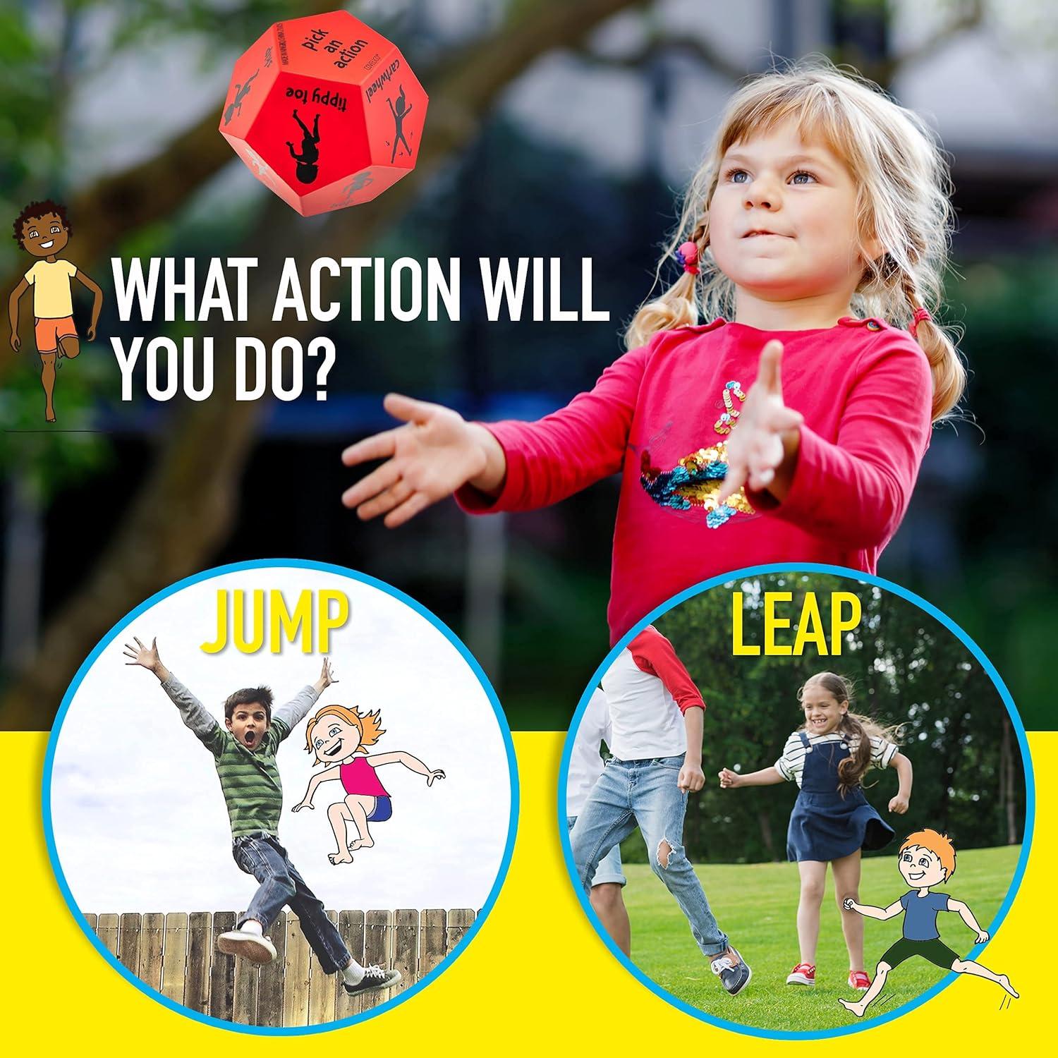 Dados de Ejercicio Covelico para Niños - Actividades Divertidas