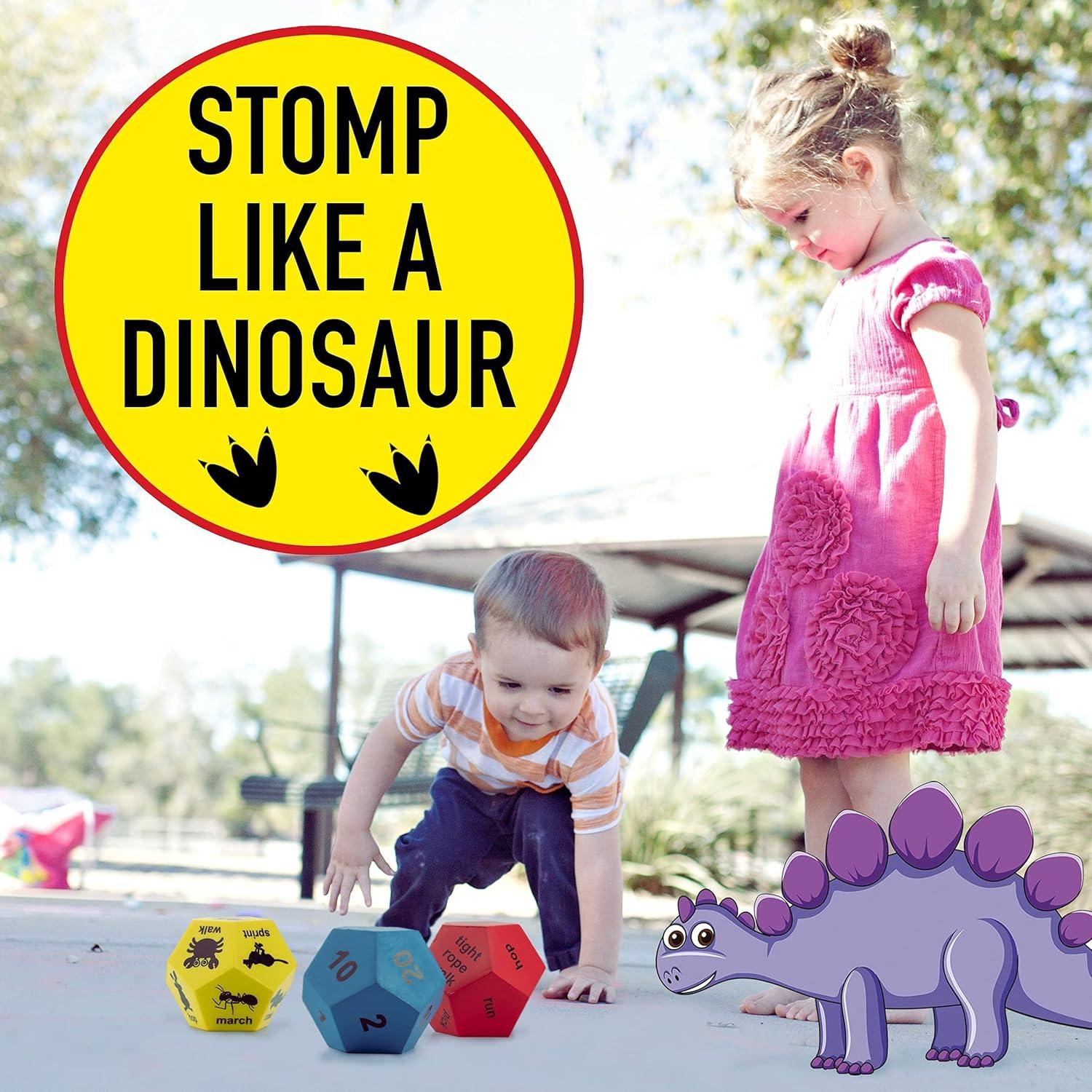 Set de Dados de Ejercicio para Niños Covelico - Actividades Divertidas