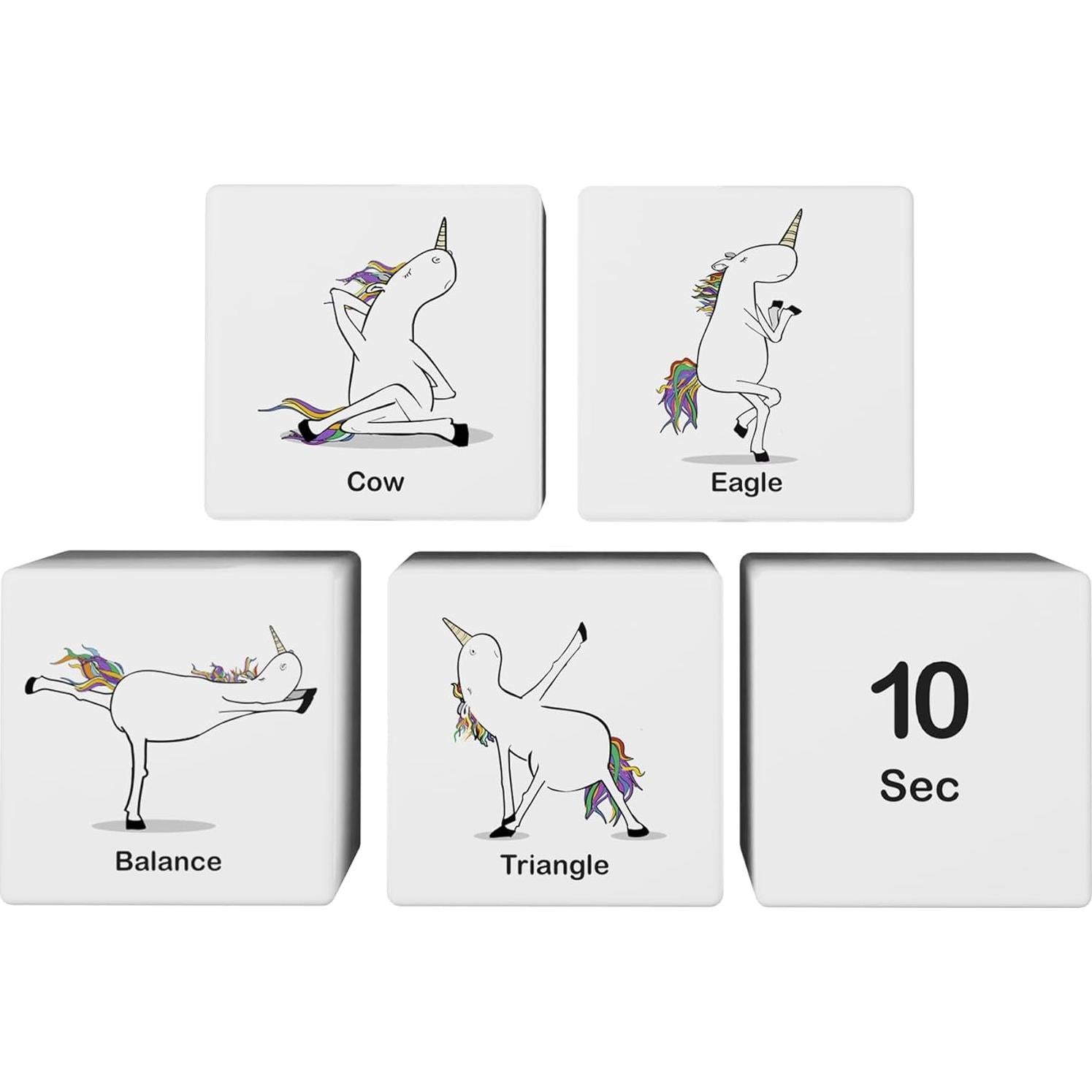 Dados de Ejercicio para Niños Omega Beauty 4 Piezas