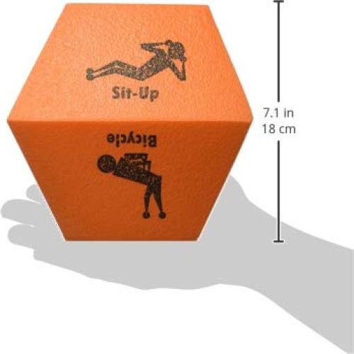 Dados de Fitness S&S Worldwide 17.78 cm con Ejercicios