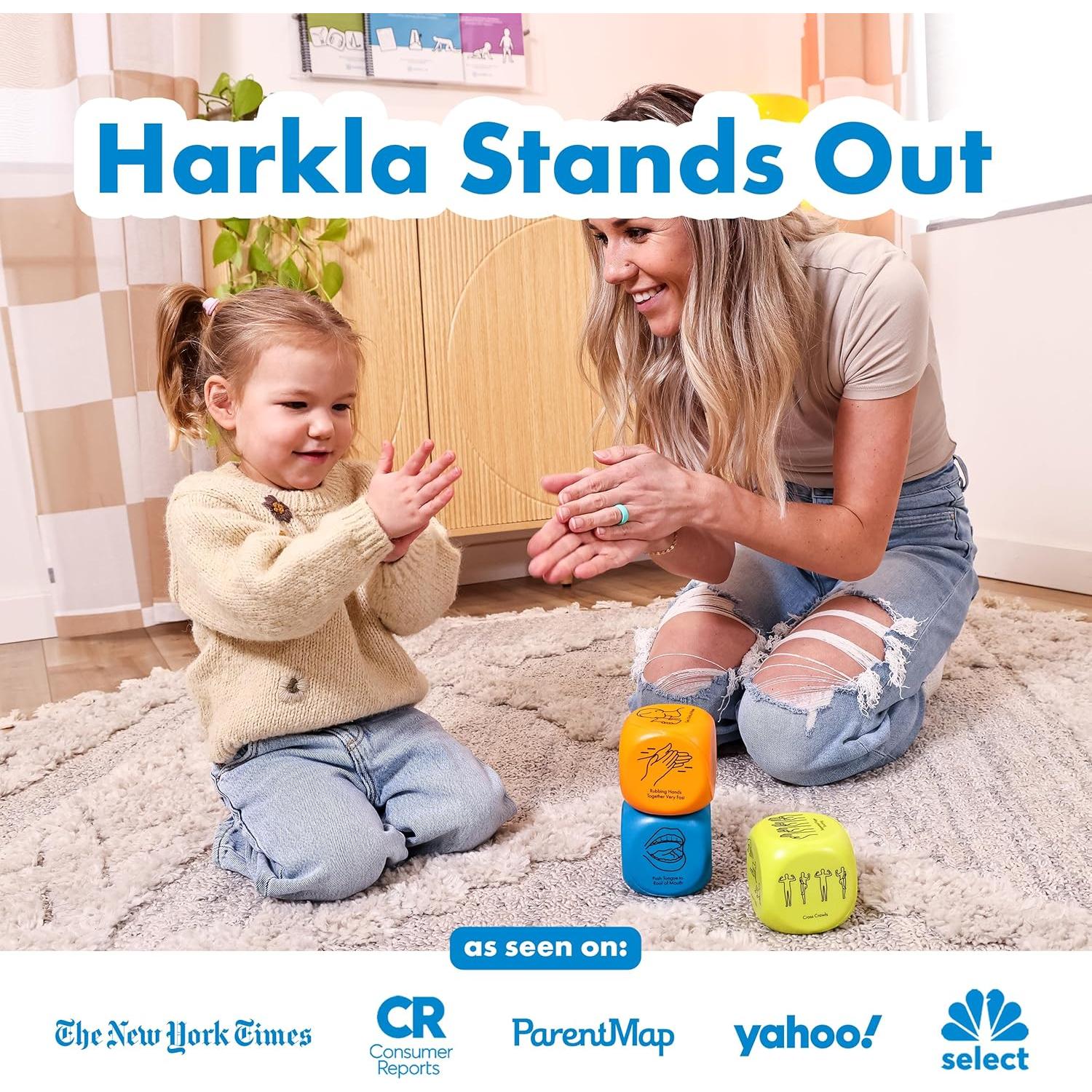 Dados Sensoriales Harkla - 18 Actividades para Niños y Adultos