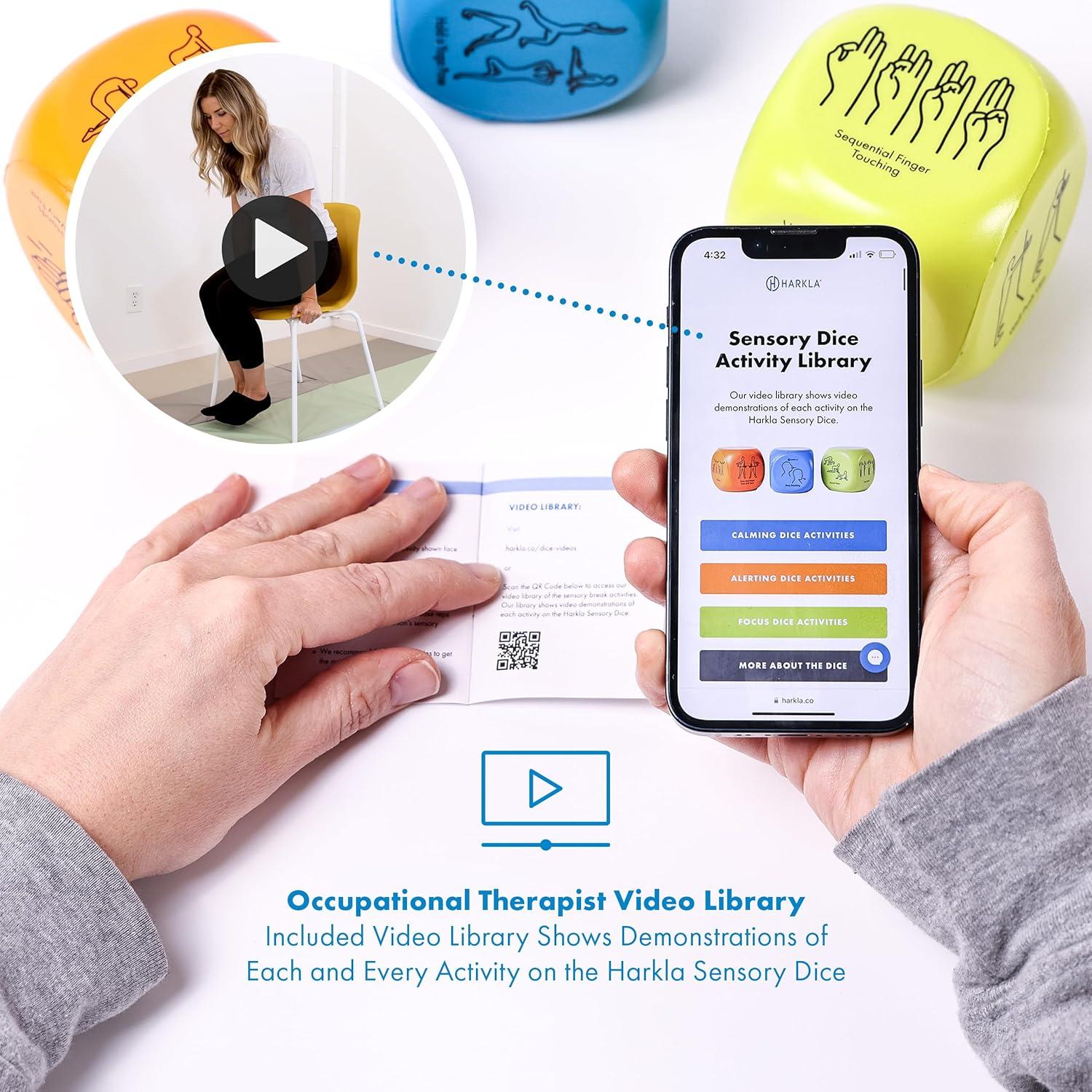 Dados Sensoriales Harkla - 18 Actividades para Niños y Adultos