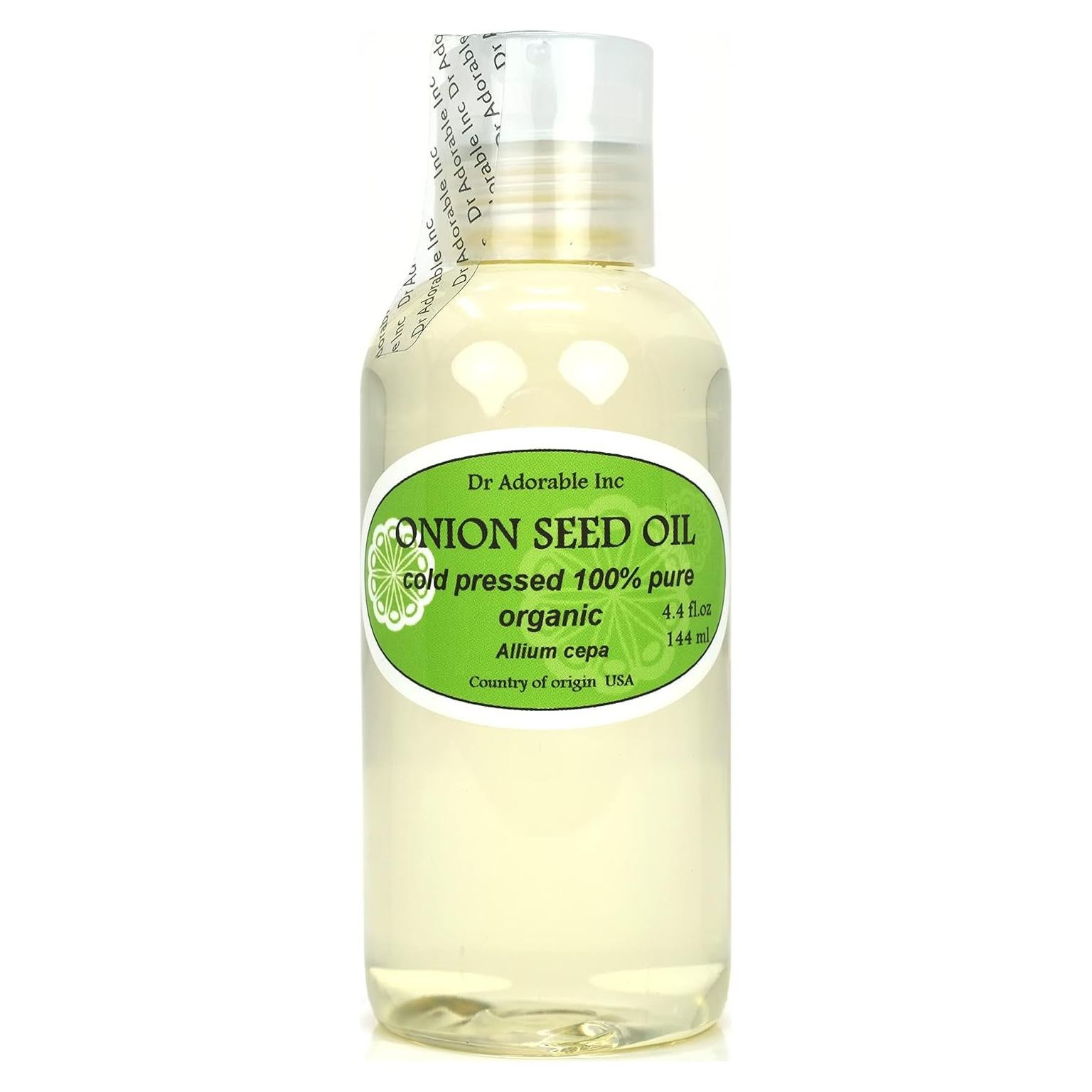 Aceite de Semilla de Cebolla Dr Adorable 113.4 ml Orgánico Prensado en Frío