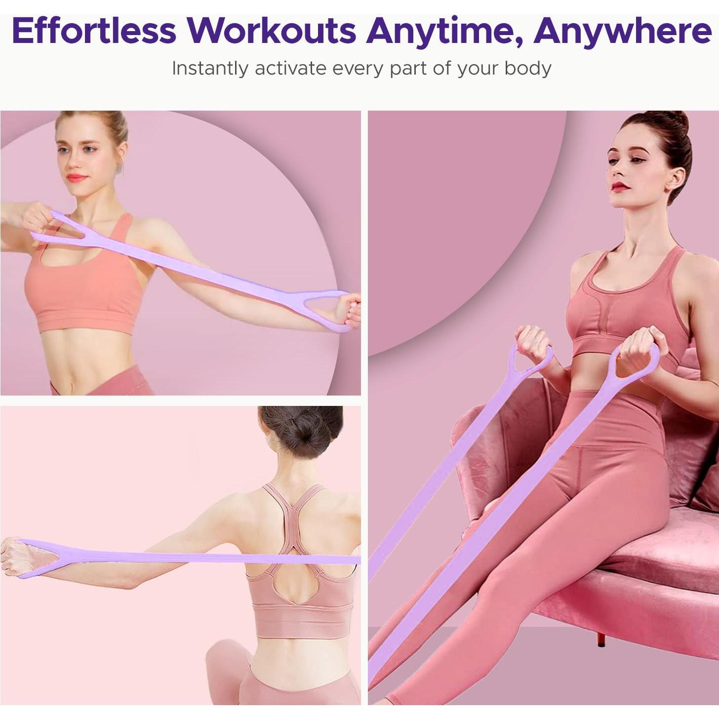 Kit de Anillo de Pilates Diputox con Pelota y Bandas de Resistencia