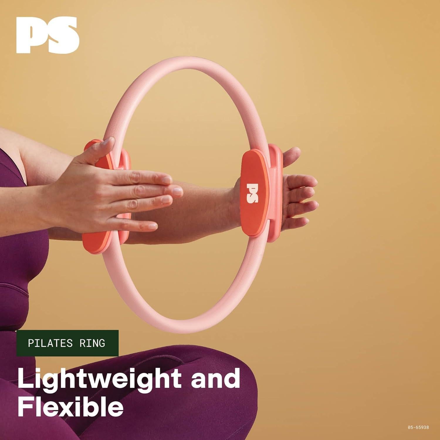 Anillo de Pilates POPSUGAR Rosa 40.6 cm Doble Agarre 0.45 kg