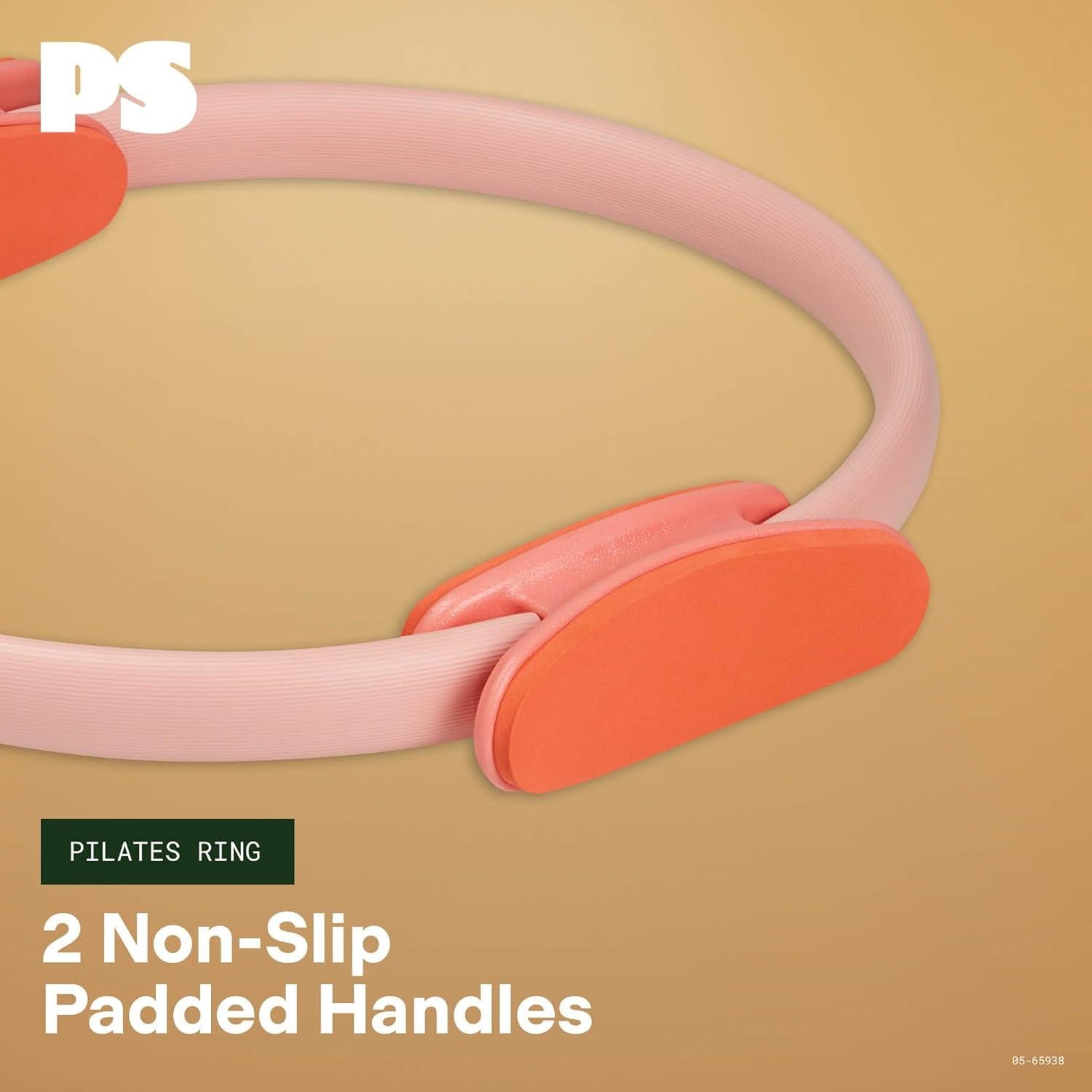 Anillo de Pilates POPSUGAR Rosa 40.6 cm Doble Agarre 0.45 kg