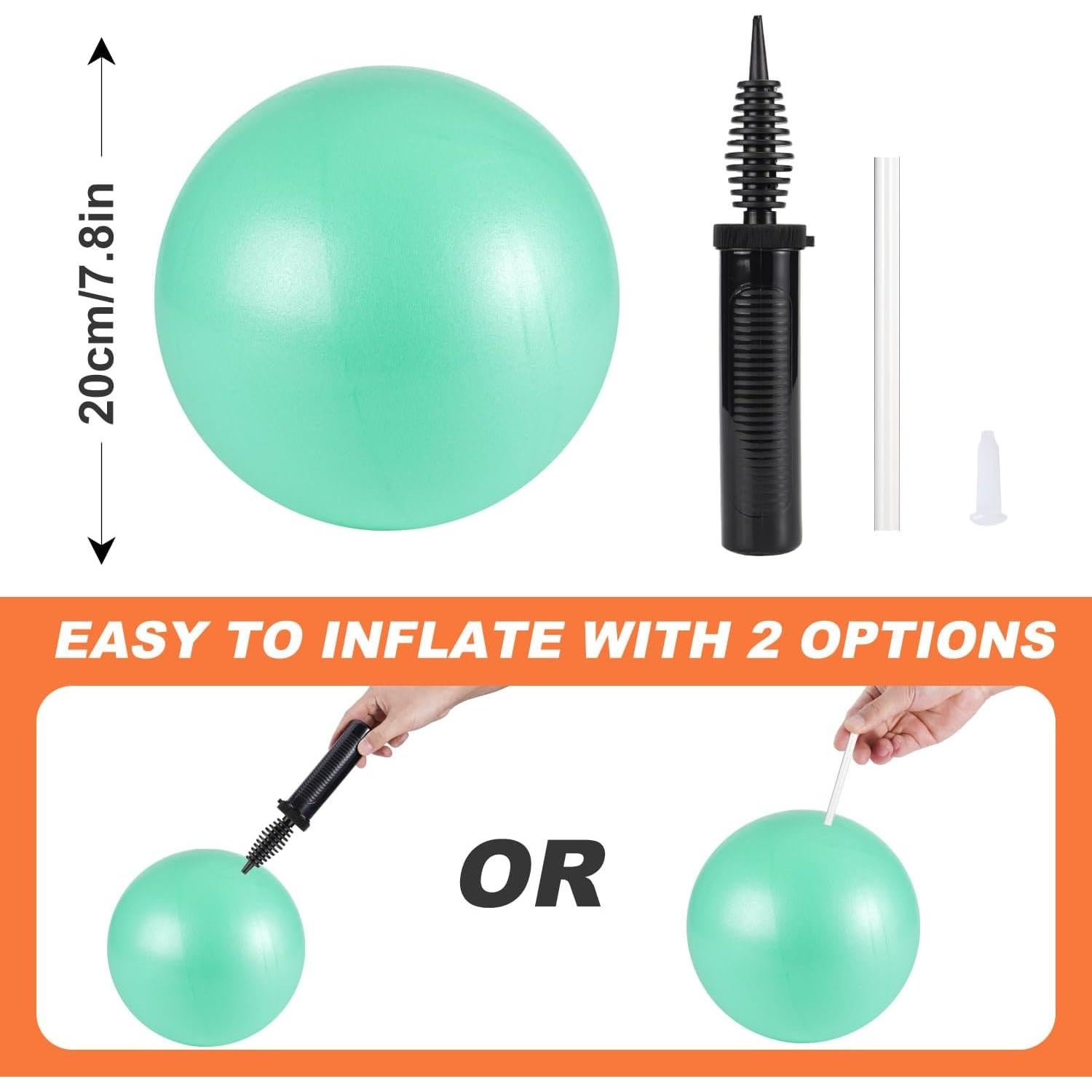 Conjunto de Anillo y Pelota de Pilates Tsikavo 30 cm