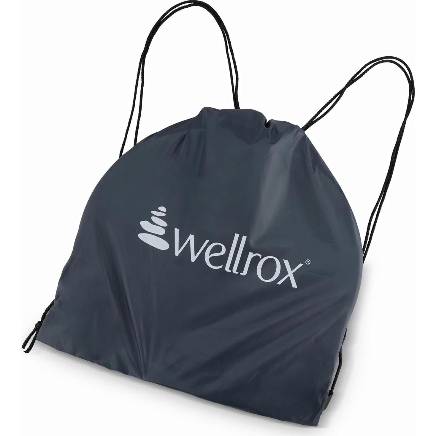 Anillo de Pilates Wellrox 38 cm + Bolsa de Transporte - Gris
