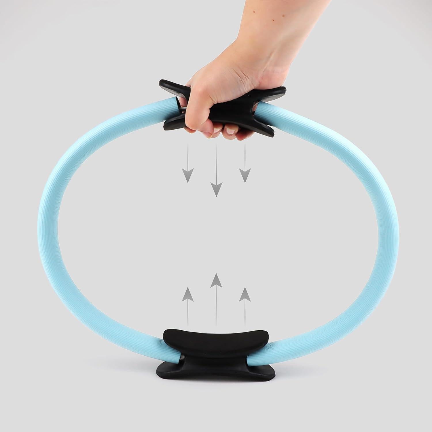 Anillo de Pilates Phoenix Fitness RY1009 38 cm Doble Mango